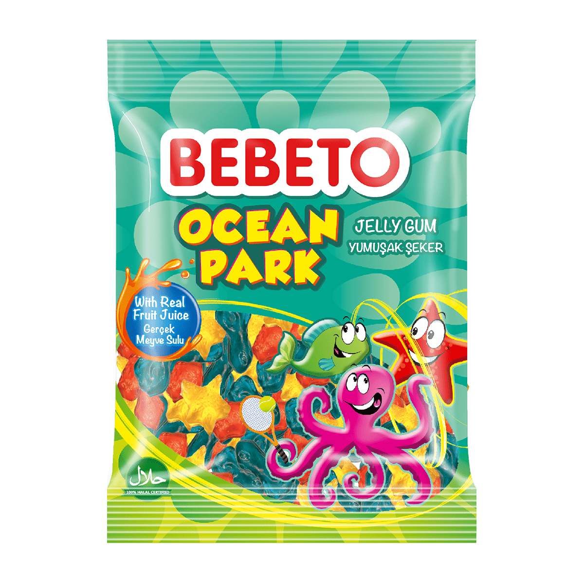 Bebeto Ocean Park Jelibon 80 Gr