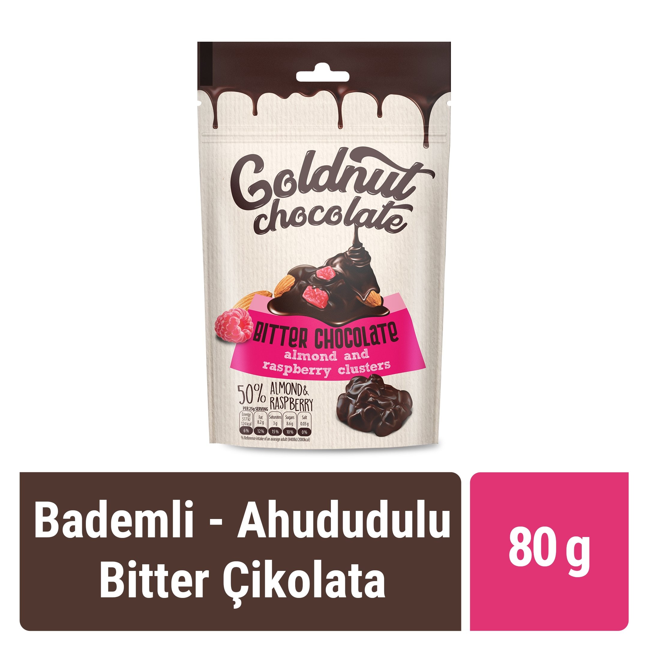 BİFA Goldnut Poşet Ahududu 80 Gr