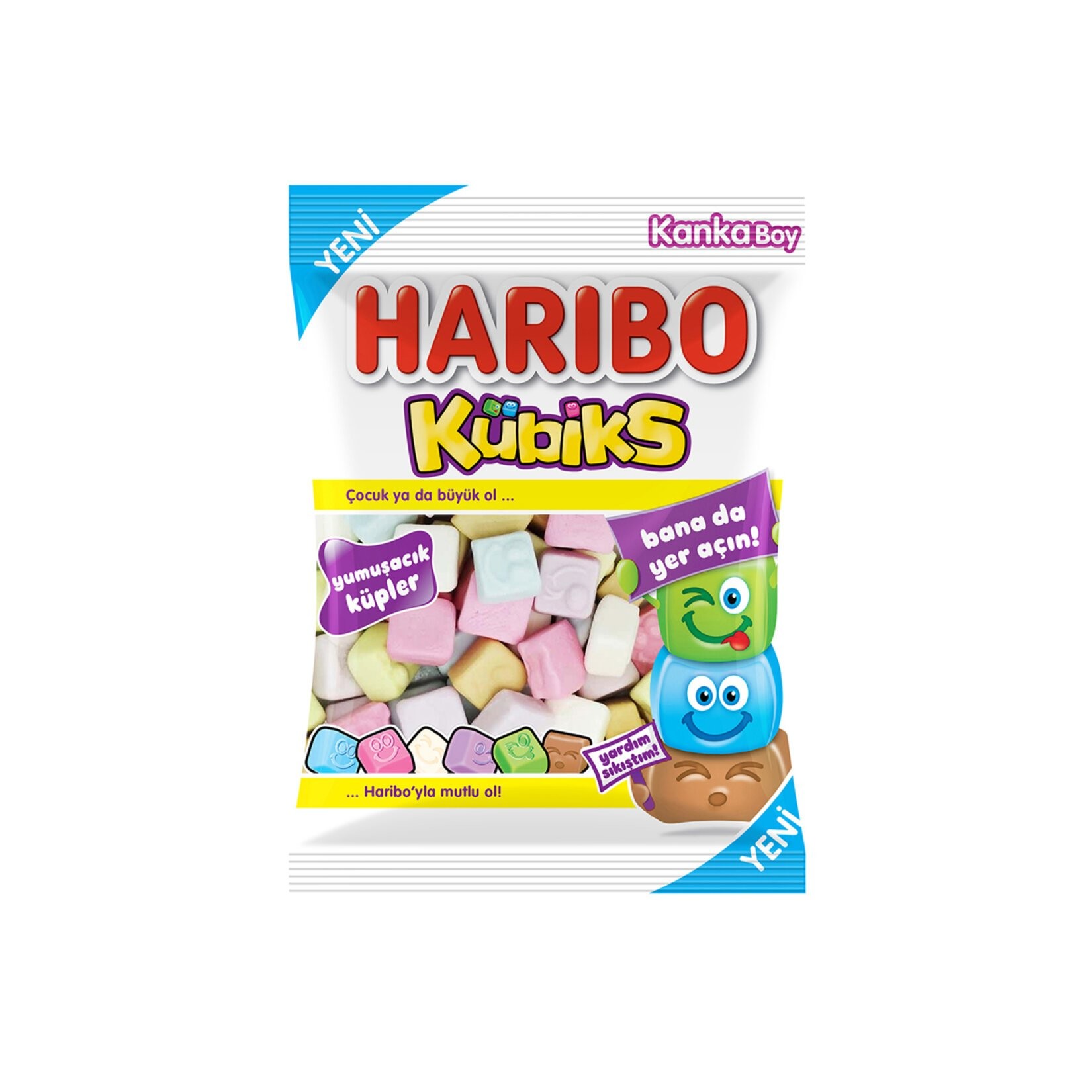 Haribo Kubiks Jelibon 80 Gr