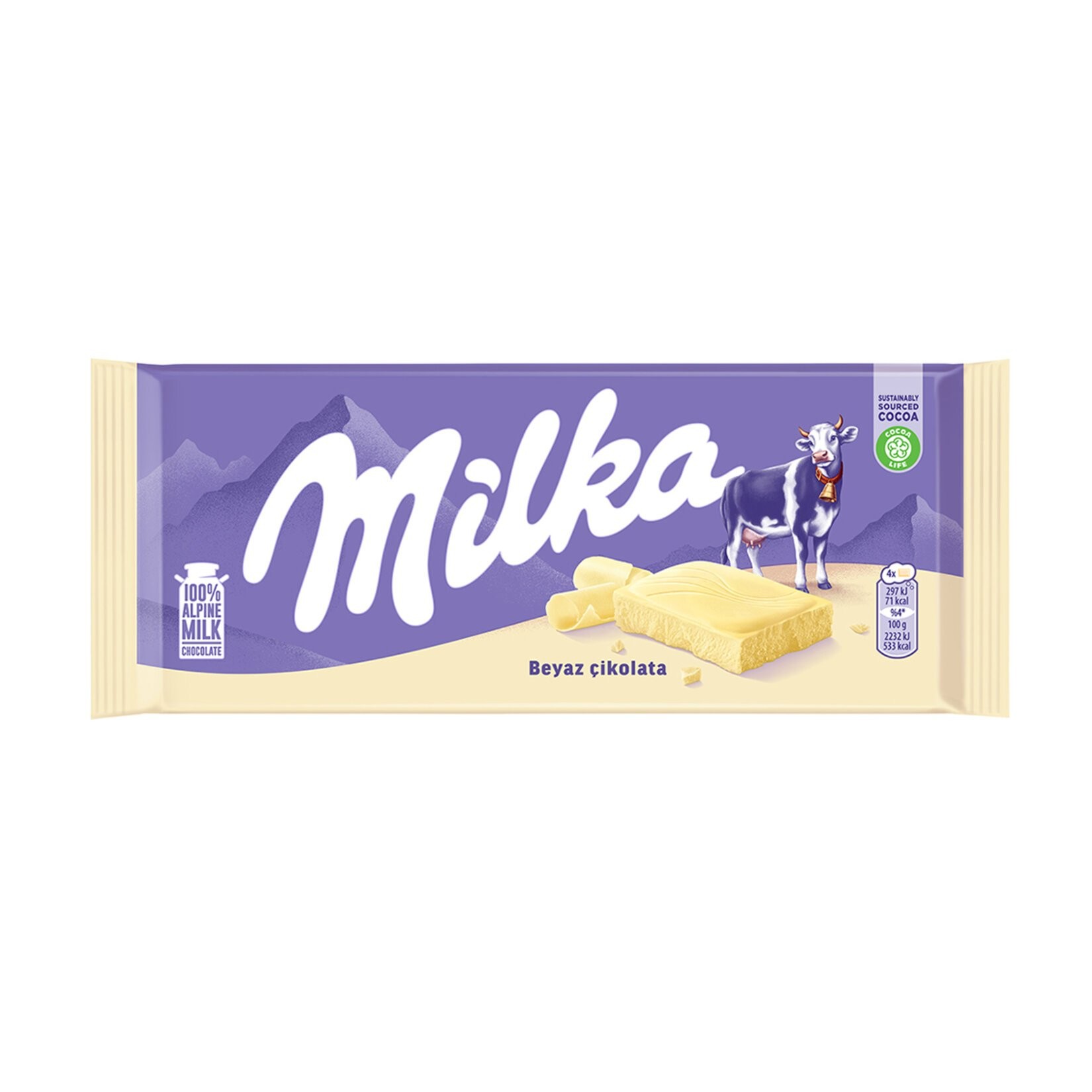 Milka Tablet Beyaz 100 Gr