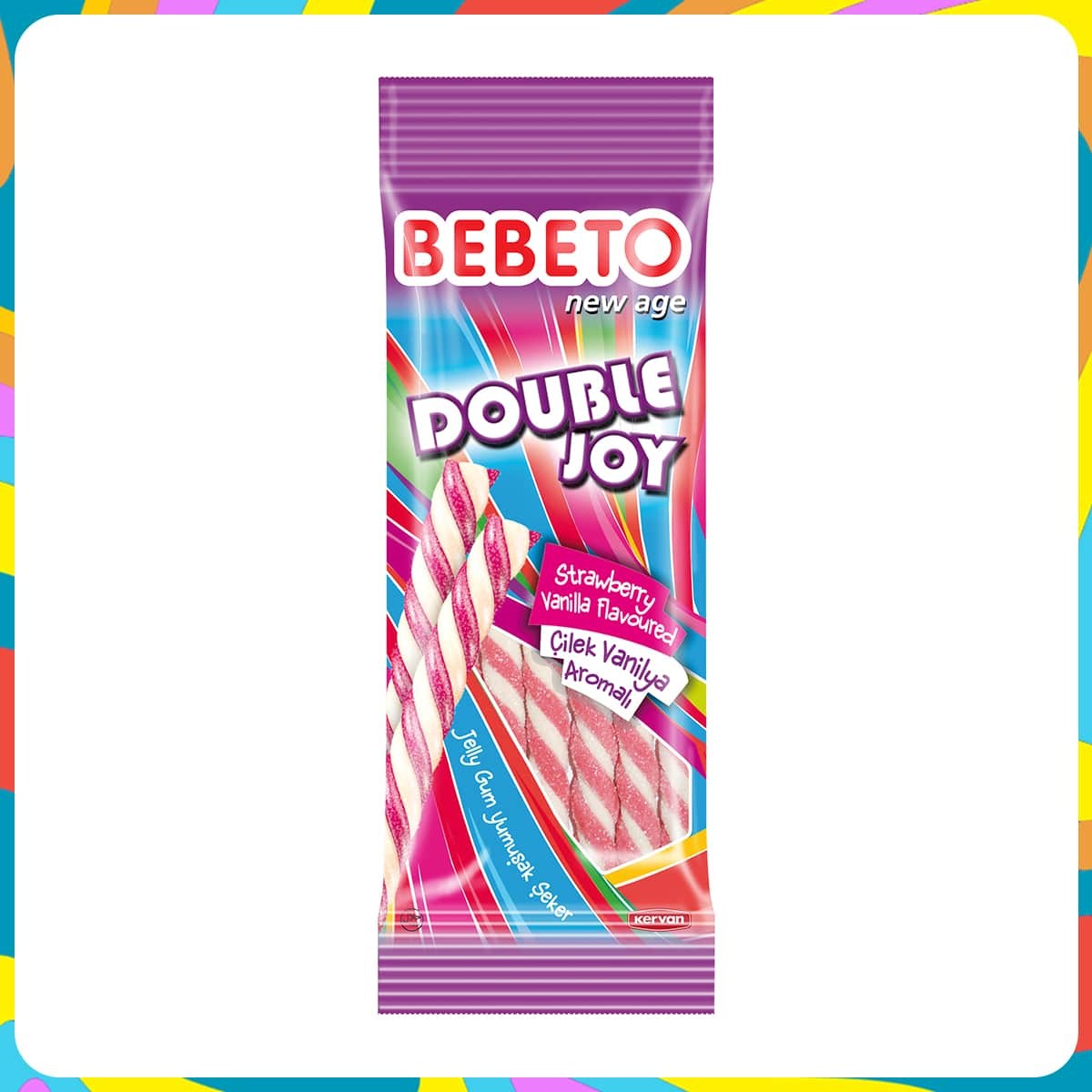 Bebeto Wacky Double Joy Jelibon 75 Gr