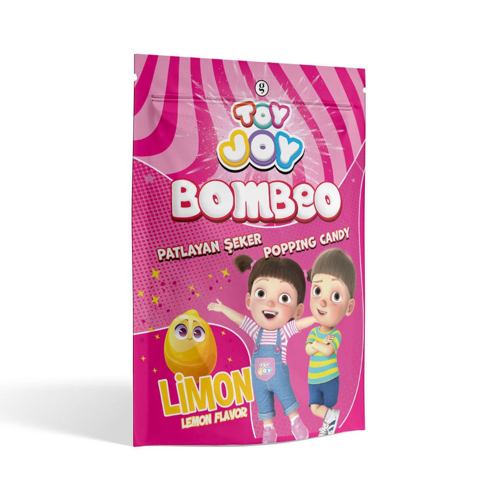 Global Bombeo Limon Patlayan Şeker 4 Gr