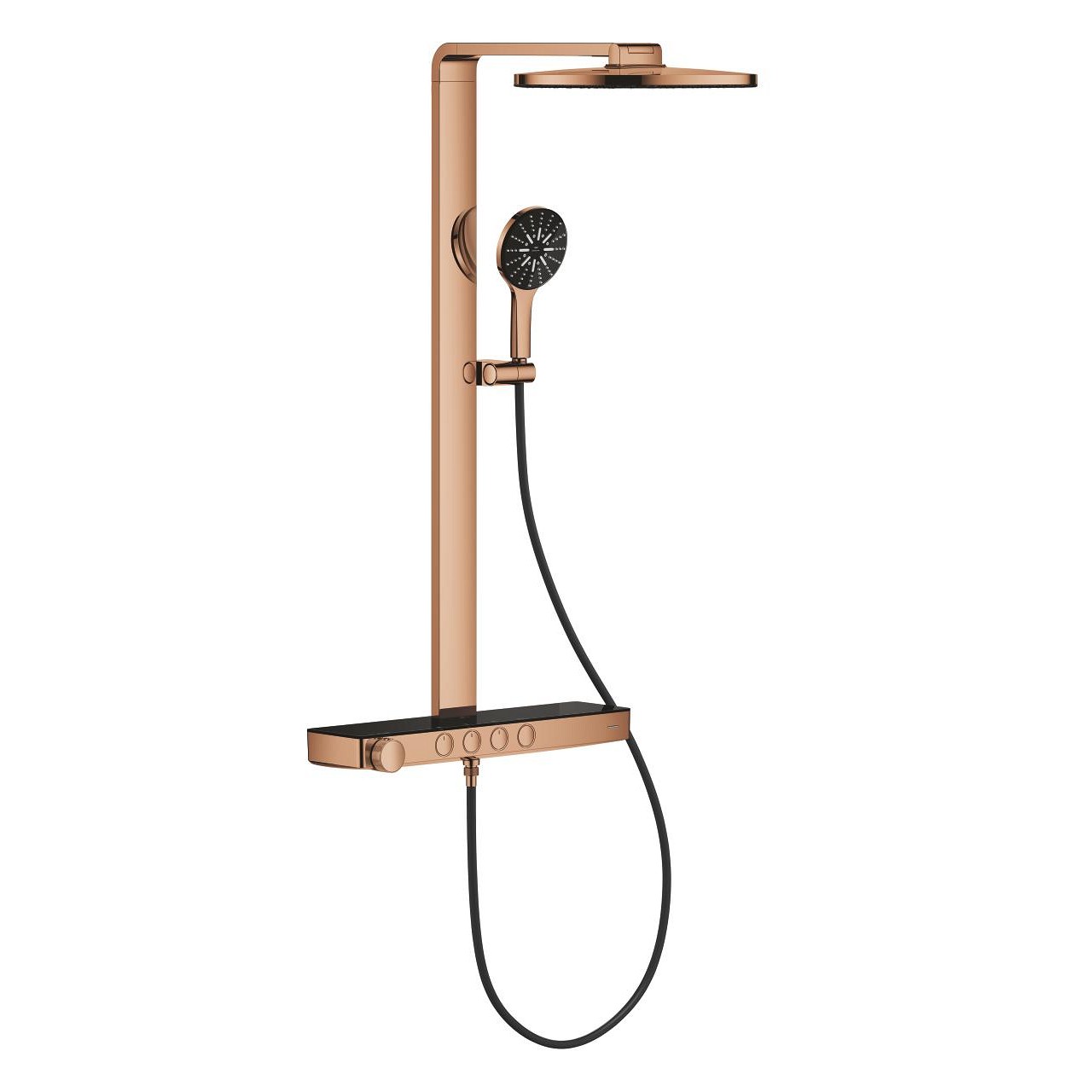 Rainshower Aqua Pure Duvara Monte Termostatik Bataryalı Duş Sistemi (Warm Sunset) GRH 100964DA00