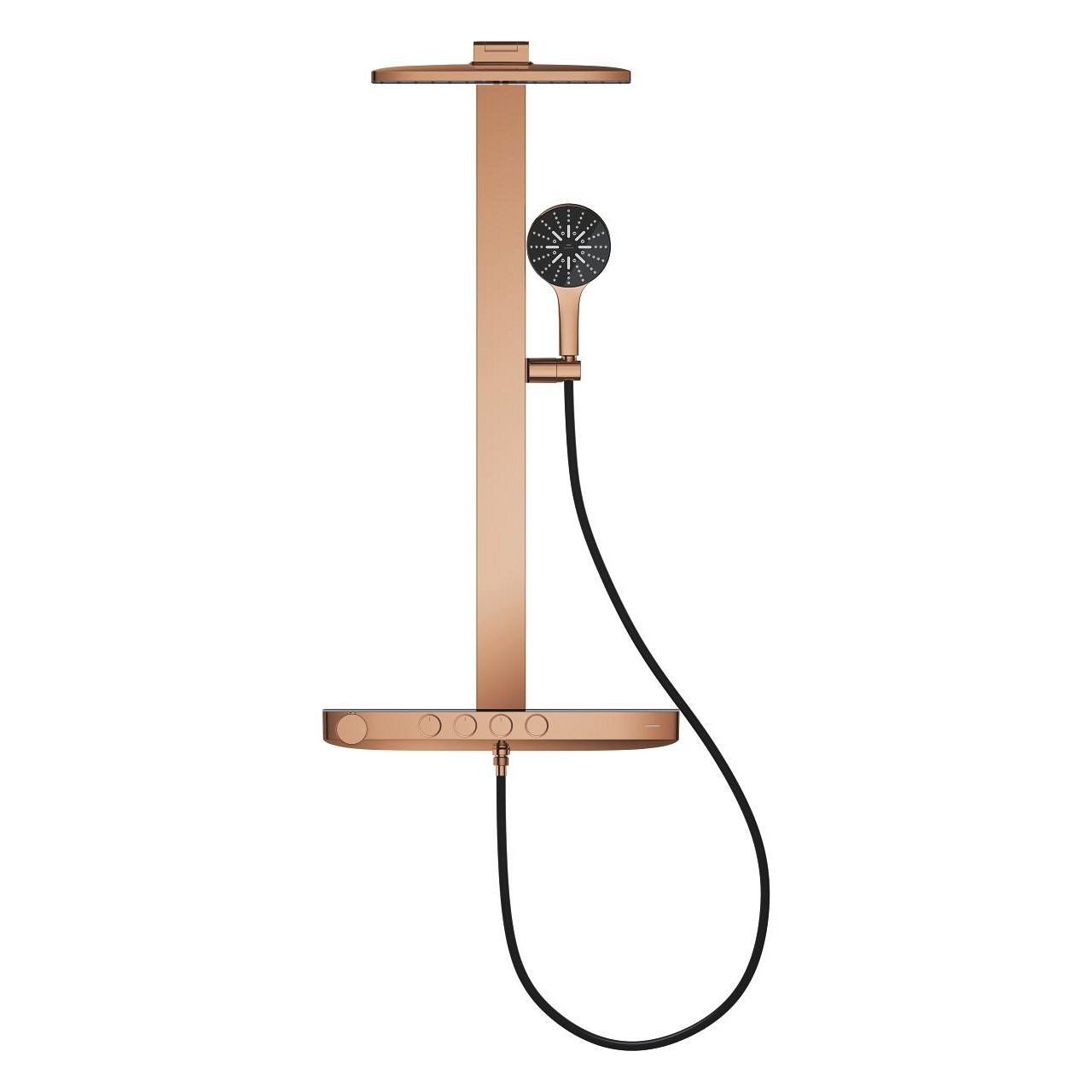 Rainshower Aqua Pure Duvara Monte Termostatik Bataryalı Duş Sistemi (Warm Sunset) GRH 100961DA00