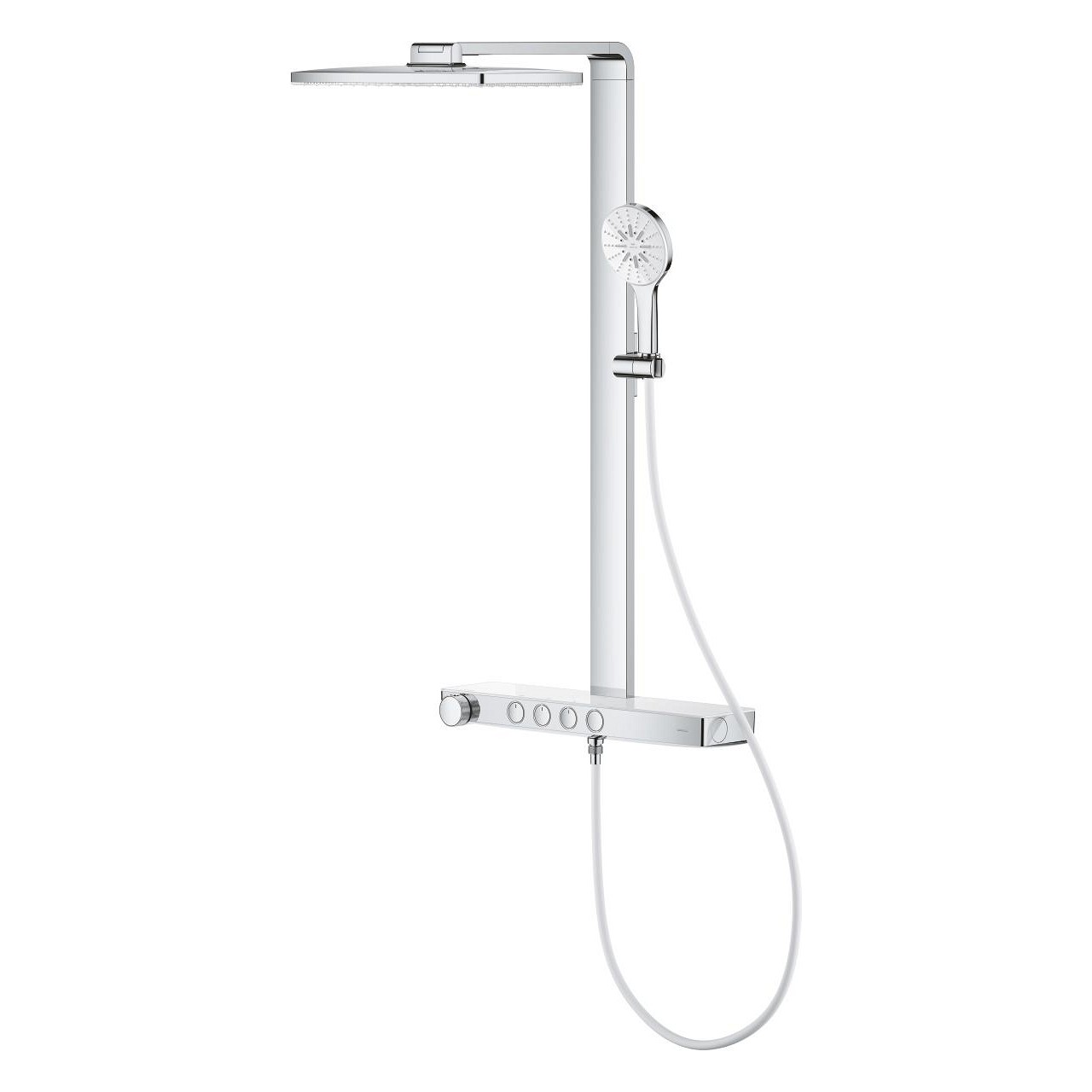 Rainshower Aqua Pure Duvara Monte Termostatik Bataryalı Duş Sistemi (Krom) GRH 1009610000