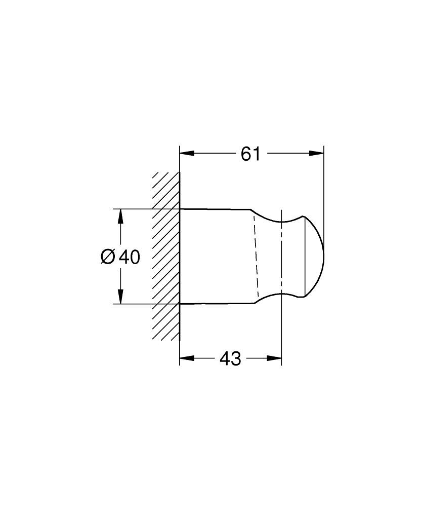 Grohe Tempesta El Duşu Askısı GRH 28605001
