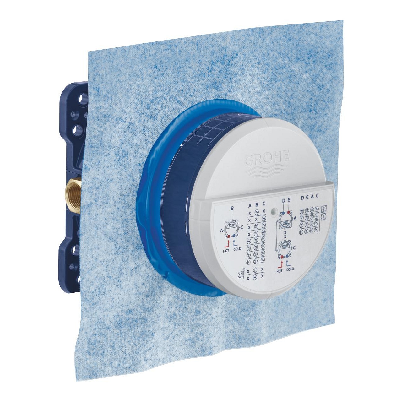 GROHE Rapido SmartBox İç Gövde Universal Giriş Kutusu, 1/2 GRH 35604000