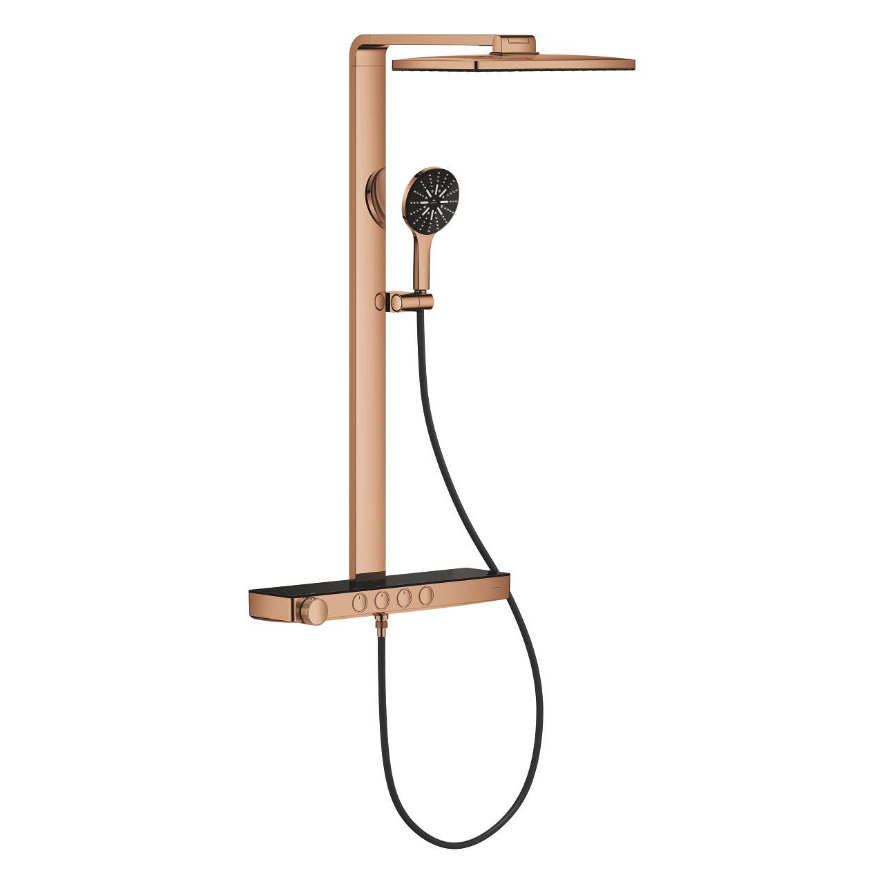 Rainshower Aqua Pure Duvara Monte Termostatik Bataryalı Duş Sistemi (Warm Sunset) GRH 100961DA00