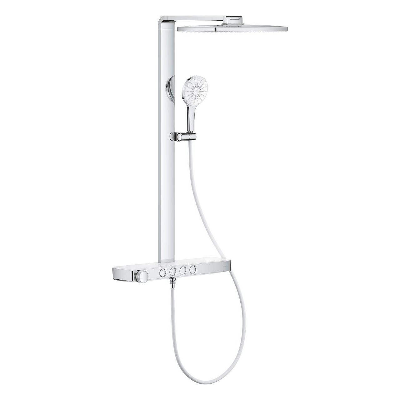 Rainshower Aqua Pure Duvara Monte Termostatik Bataryalı Duş Sistemi (Krom) GRH 1009610000