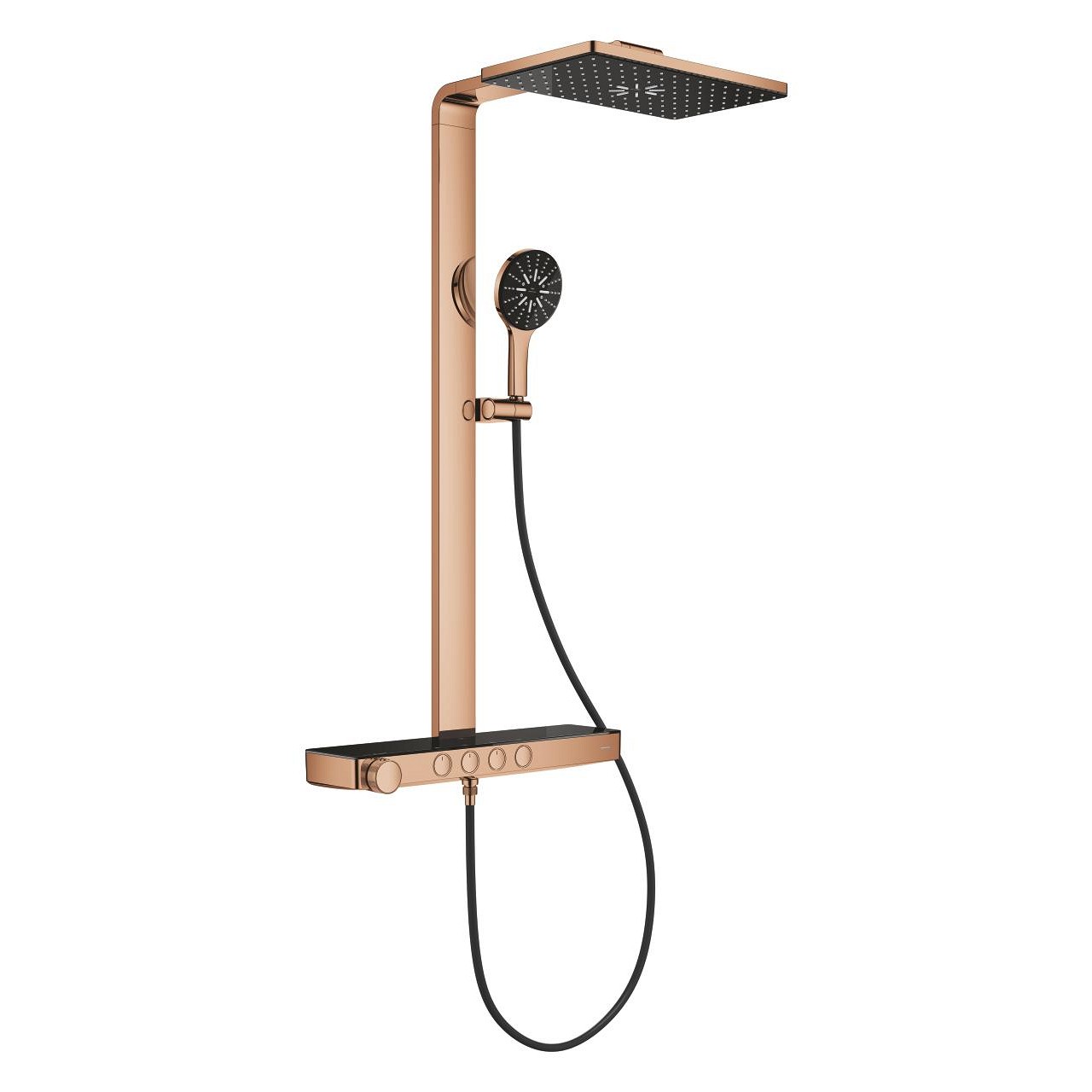 Rainshower Aqua Pure Duvara Monte Termostatik Bataryalı Duş Sistemi (Warm Sunset) GRH 100961DA00