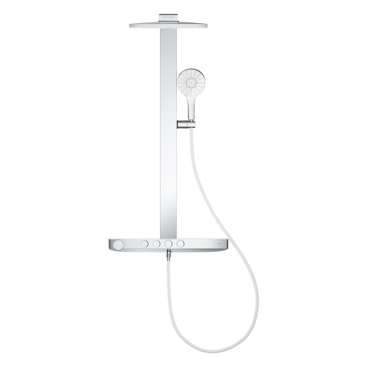Rainshower Aqua Pure Duvara Monte Termostatlı Duş Sistemi (Krom) GRH 1009640000