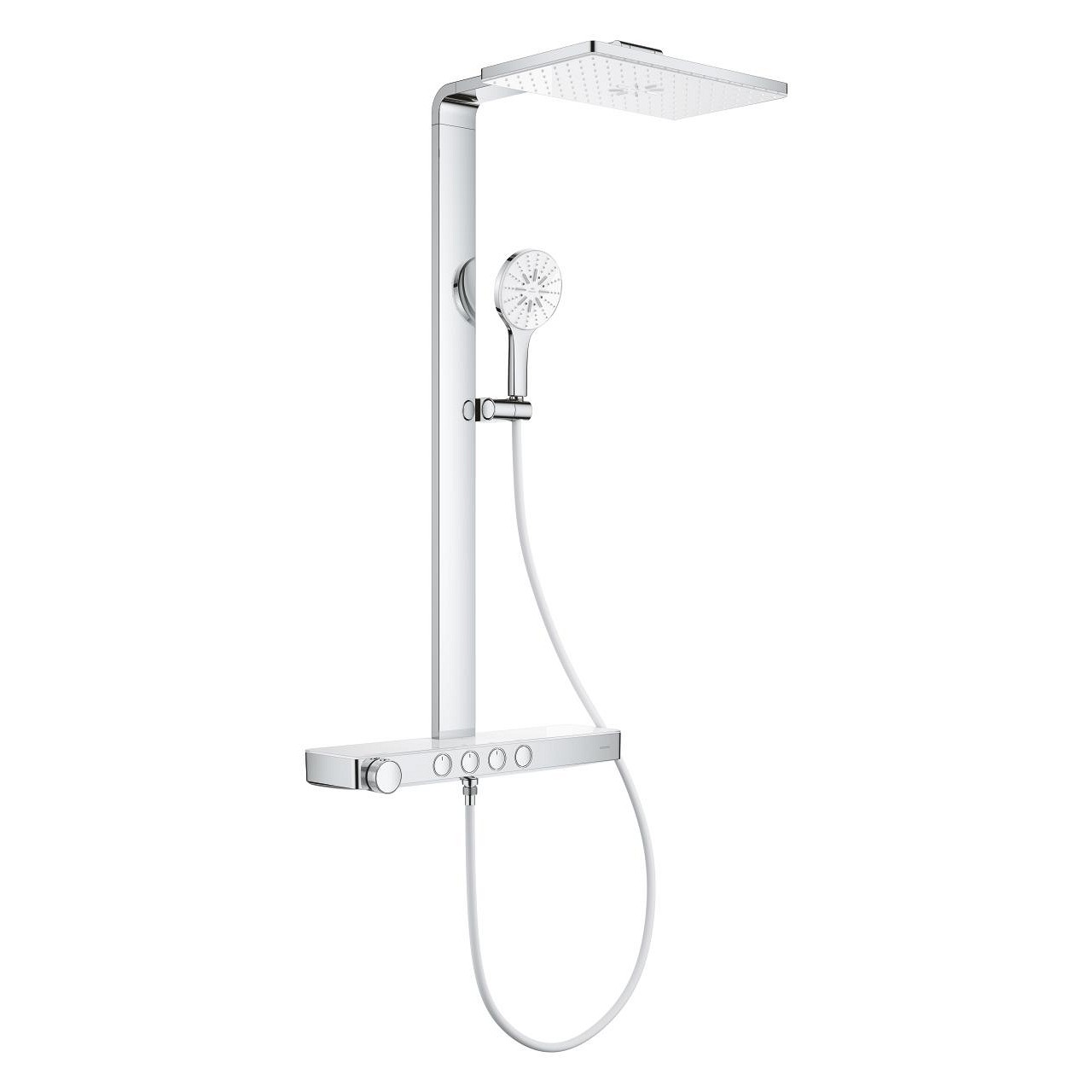 Rainshower Aqua Pure Duvara Monte Termostatik Bataryalı Duş Sistemi (Krom) GRH 1009610000