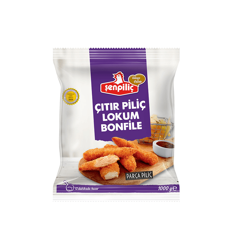 Derin Dondurulmuş Çıtır Lokum Bonfile 1000 gr