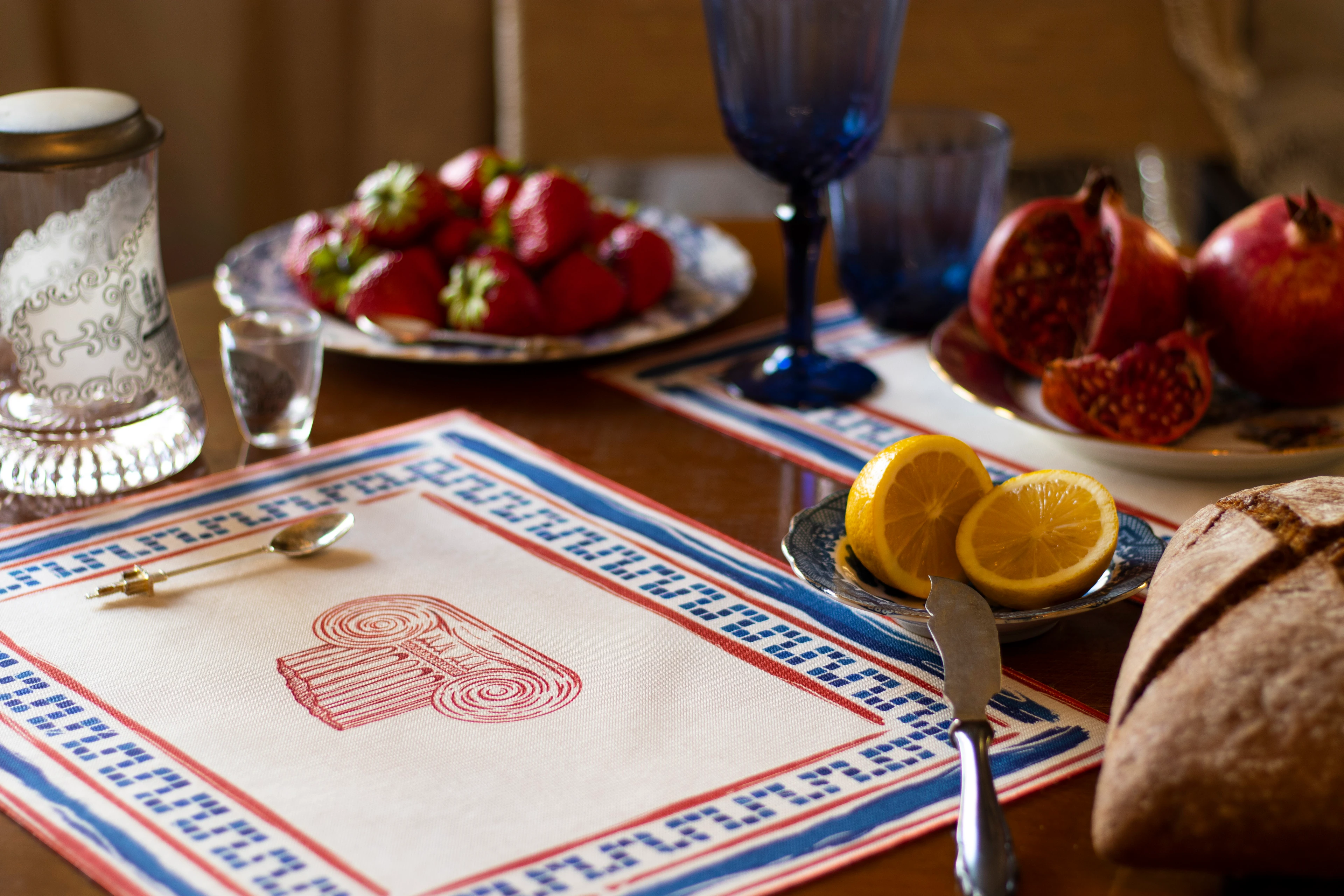 Herculaneum'un Kaybolmuş Sütunu Amerikan Servisi (4'lü Set)