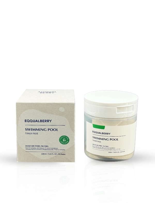 Eqqualberry Swimming Pool Toner Pads 220ml 70 sheets