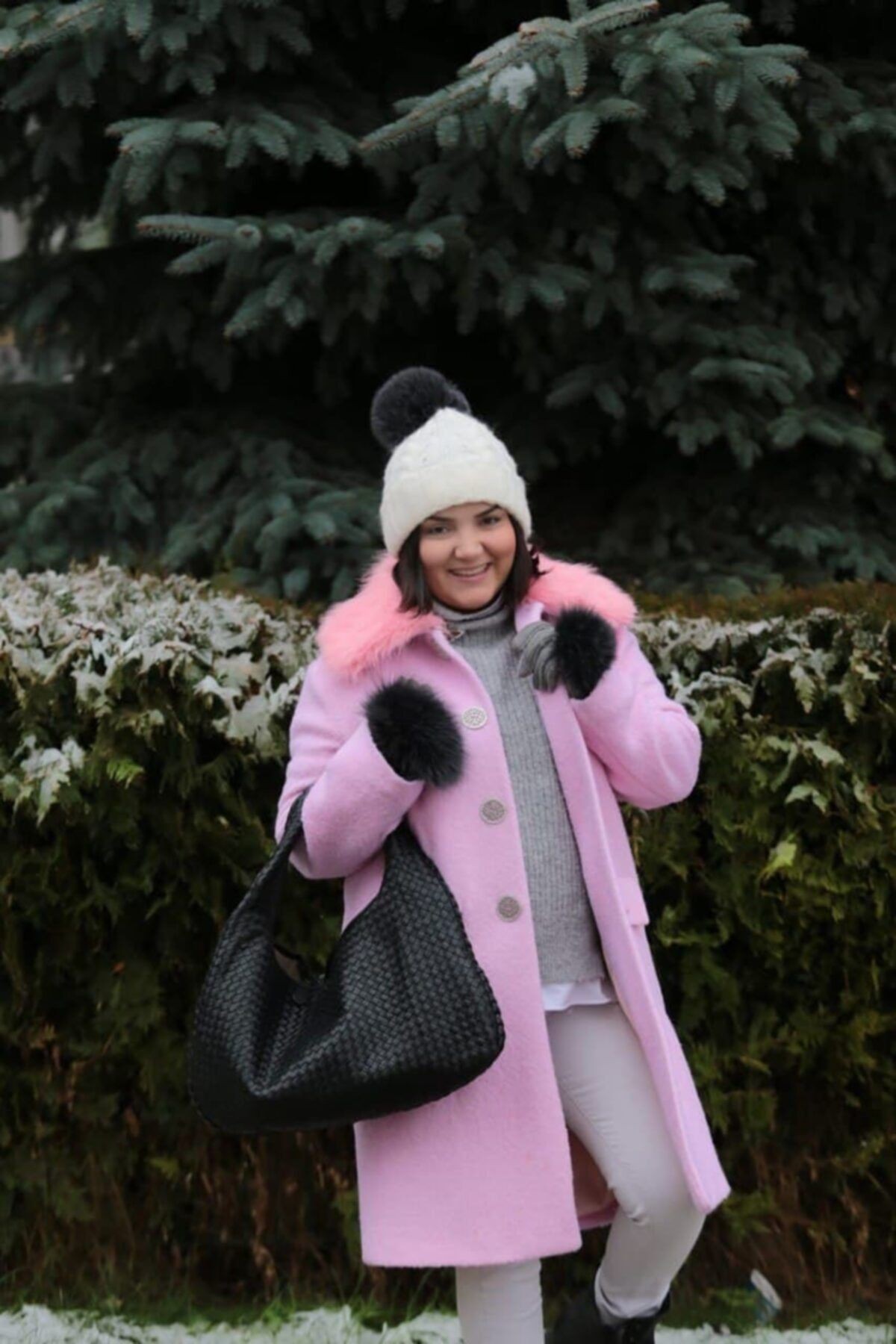 Kadın Pink Candy Palto