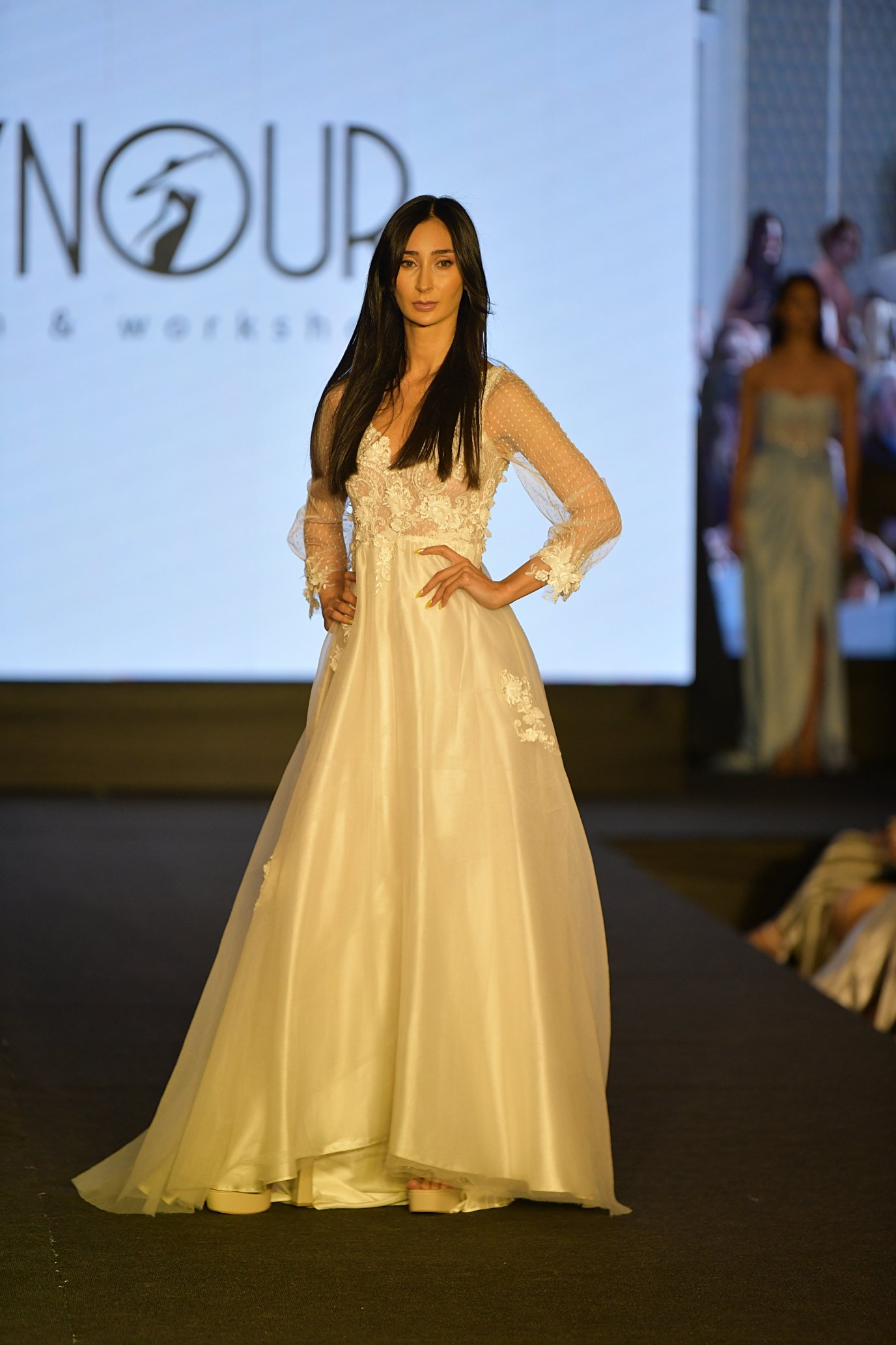 French Lace Gelinlik