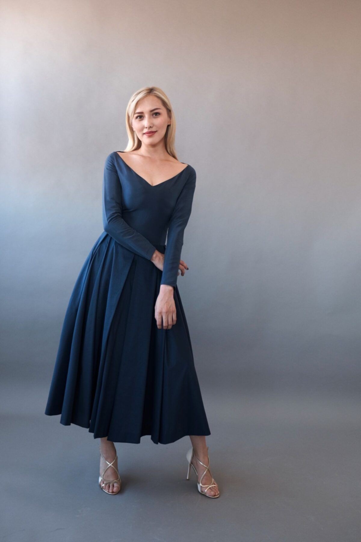 Royal Midi Elbise