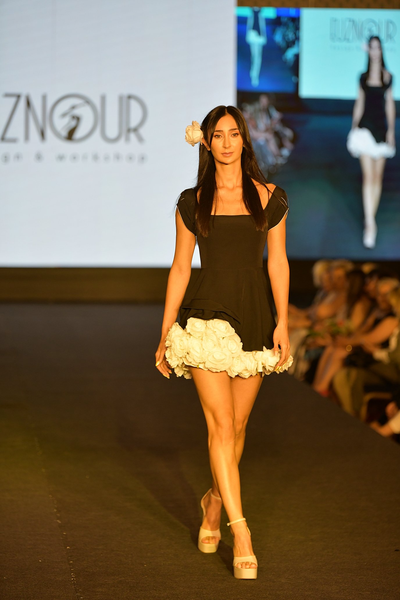 White Roses Dress