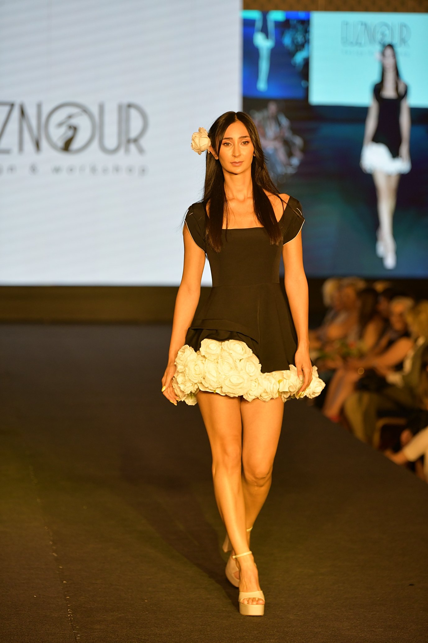 White Roses Dress