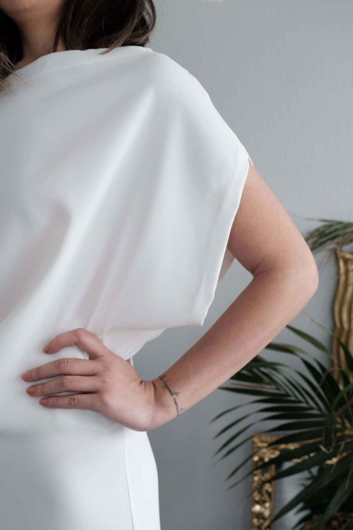 Kadın Krep Nikah Elbisesi