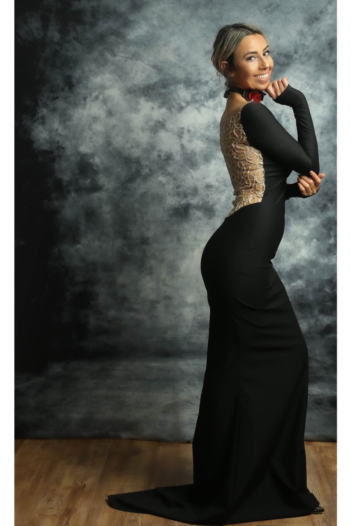 Kadın Siyah Elegant Koleksiyonu Black Magic Elbise