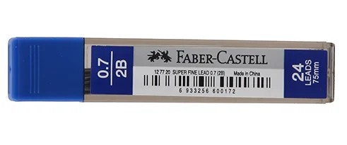 Faber Castell Super Fine Min 0.7 Kalem Ucu 2B 75mm