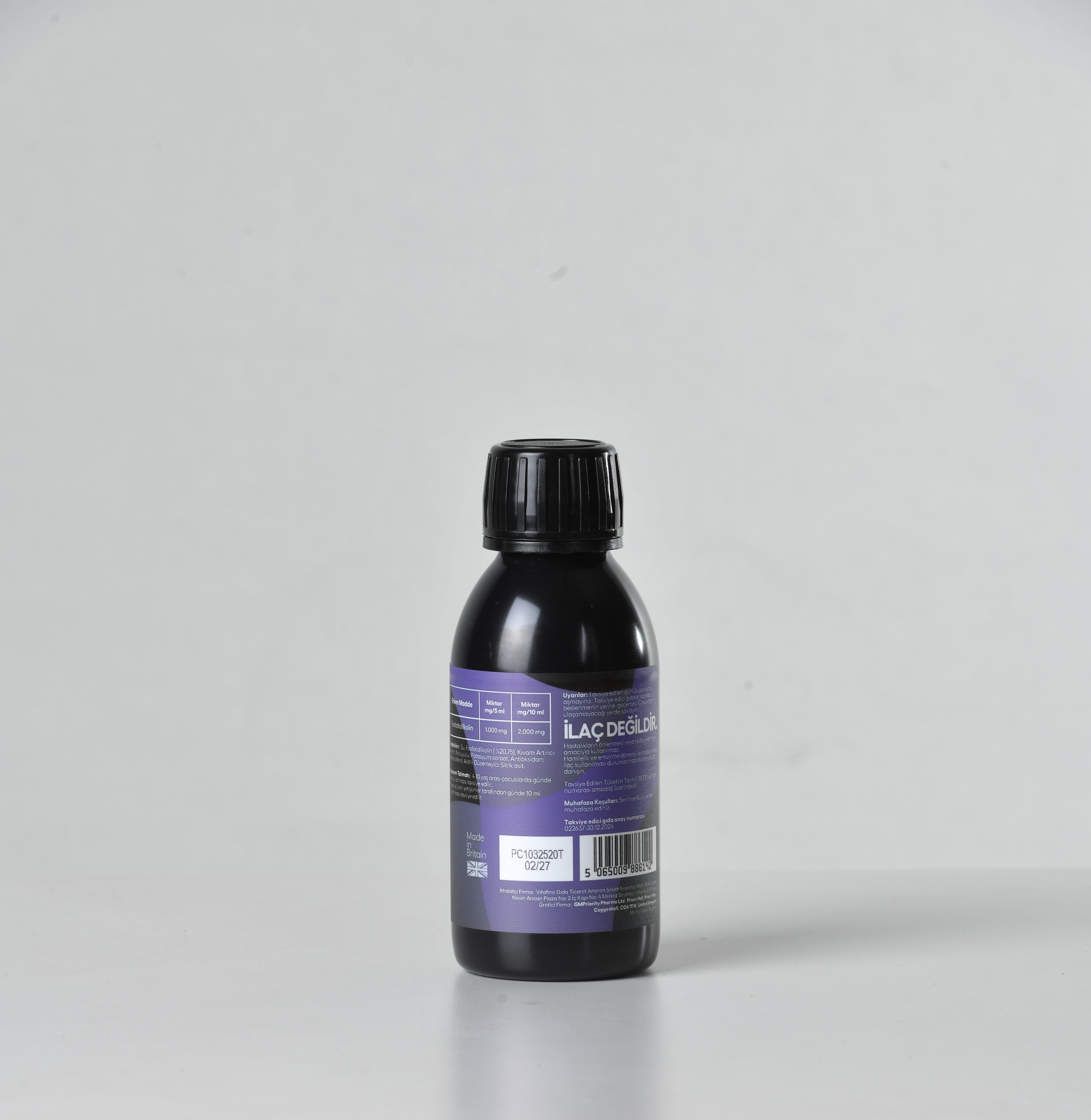 LPC1 - Fosfotidilkolin İçeren Takviye Edici Gıda - 150 ml - 1 Adet