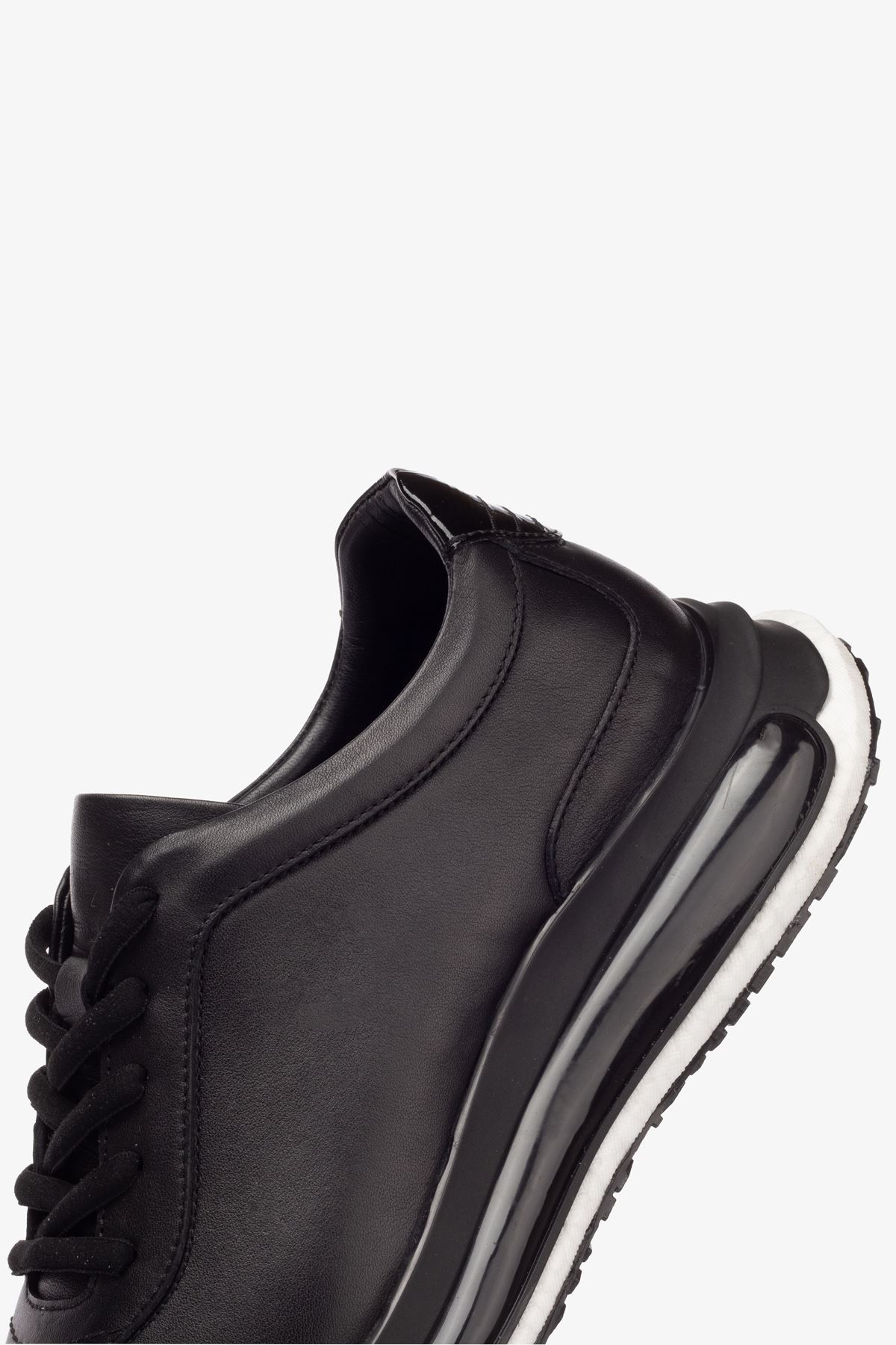 Erkek Sneaker Ayakkabı Hakiki Deri - 2170 Siyah MLK005