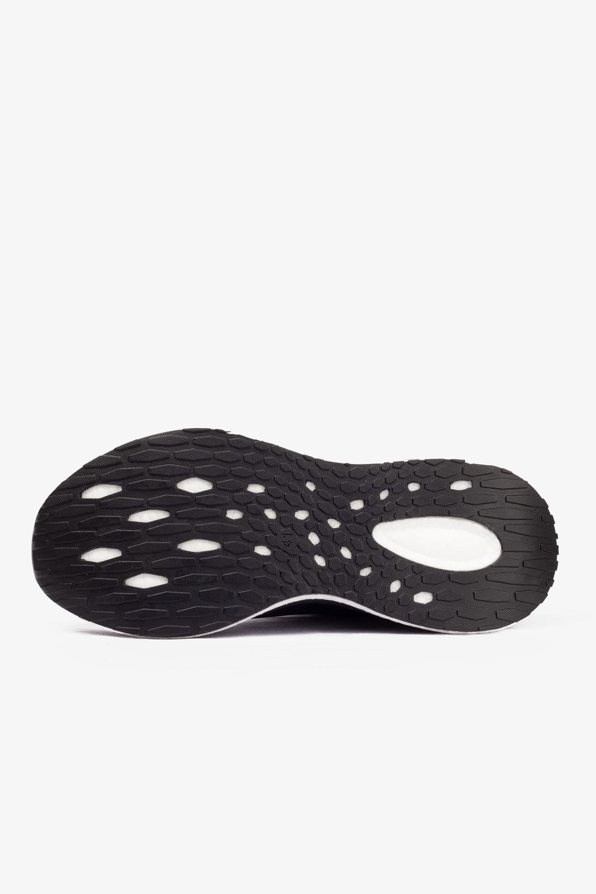 Erkek Sneaker Ayakkabı Hakiki Deri - 2401 Siyah MLK005
