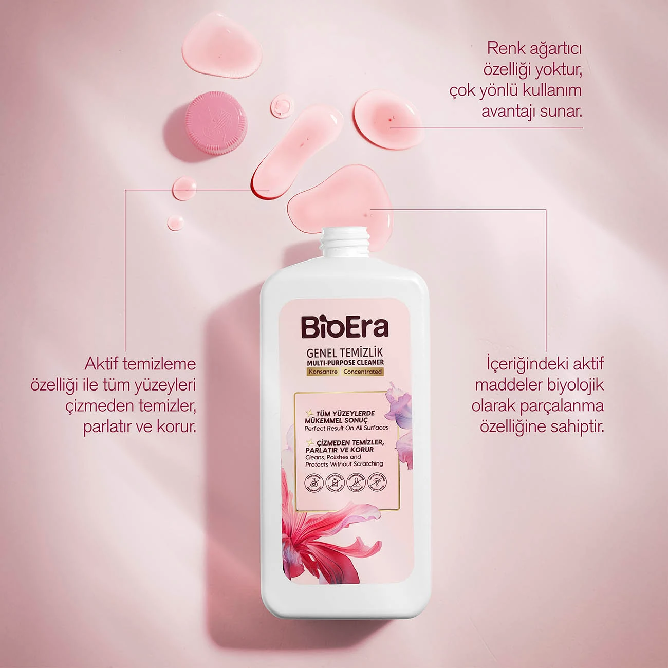 Ekonomik Paket BioEra Yüzey Temizleyici + Bulaşık Sıvısı