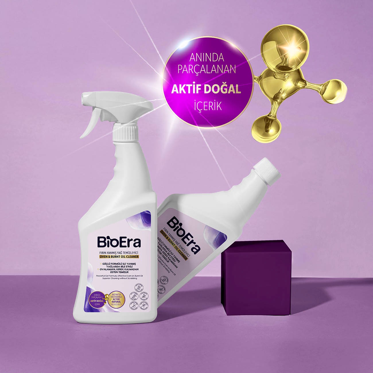 BioEra Fırın-Yanmış Yağ Temizleyici 750ml