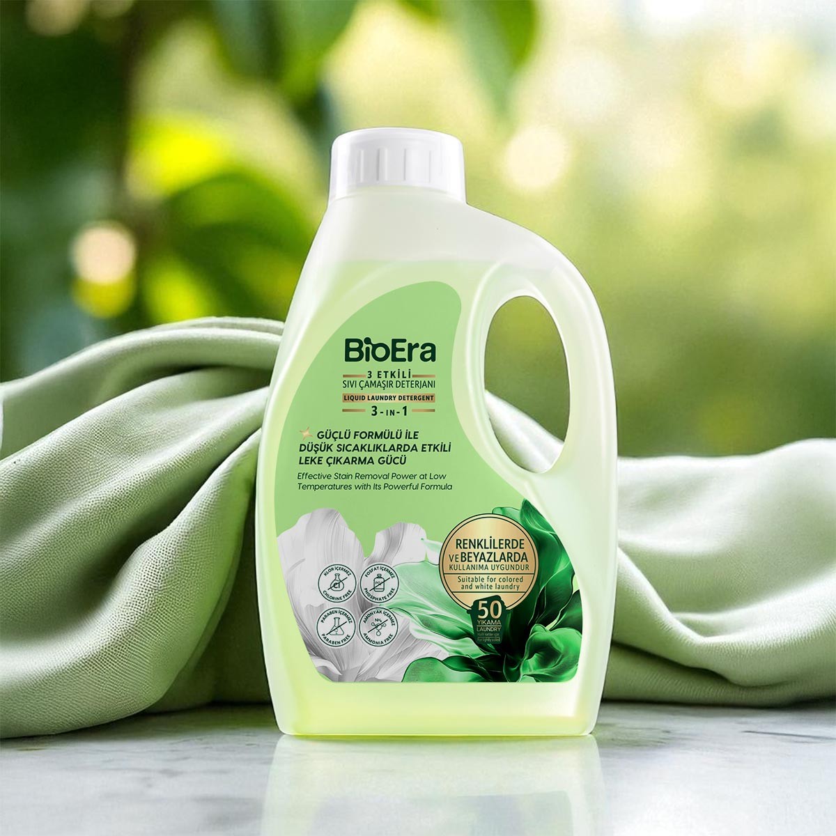BioEra 3 Etkili Sıvı Çamaşır Deterjanı 1500ml
