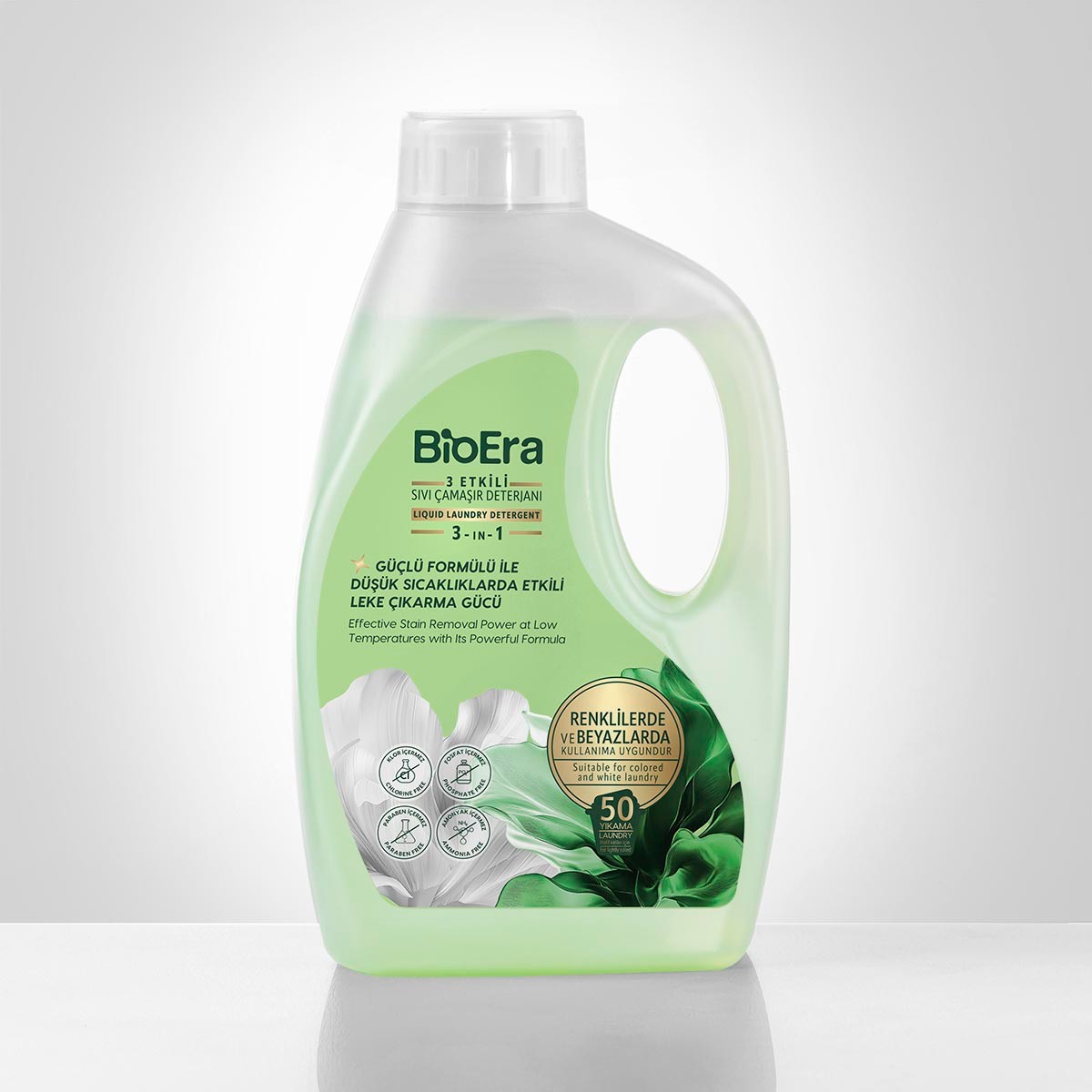 BioEra 3 Etkili Sıvı Çamaşır Deterjanı 1500ml