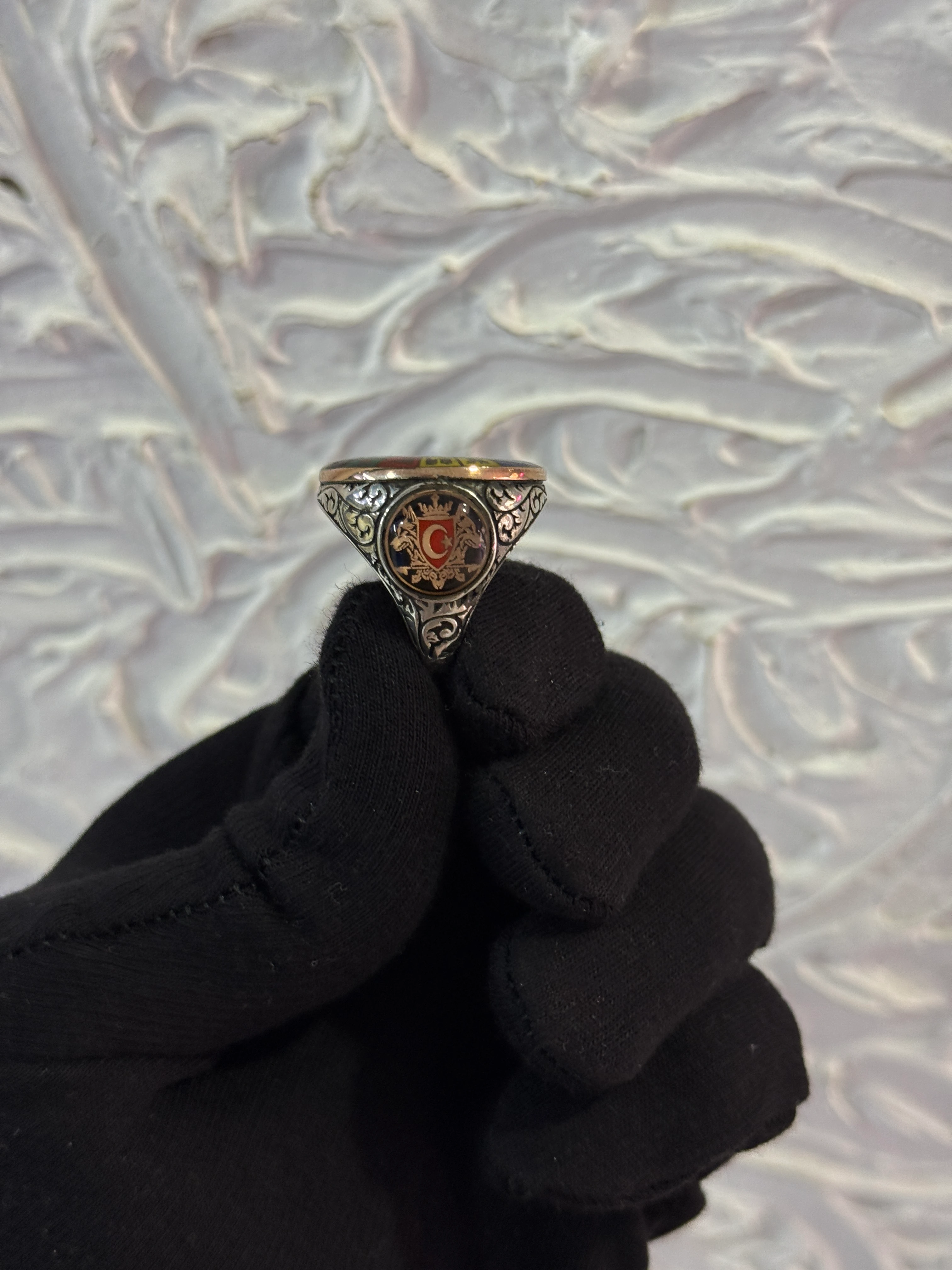 925 Ayar Türk İmparatorluğu Gümüş Yüzük