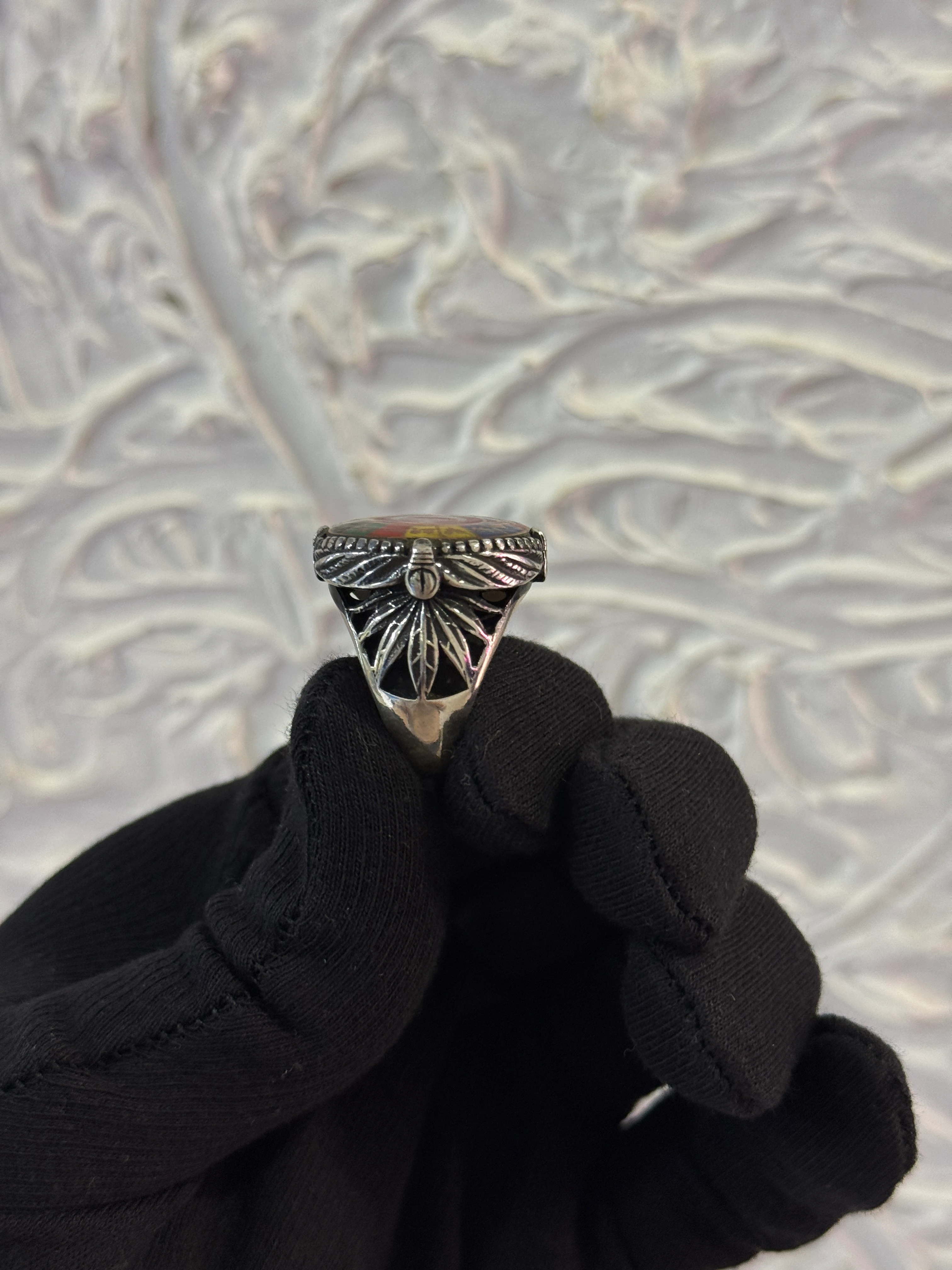 925 Ayar Türk Devletleri Gümüş Yüzük