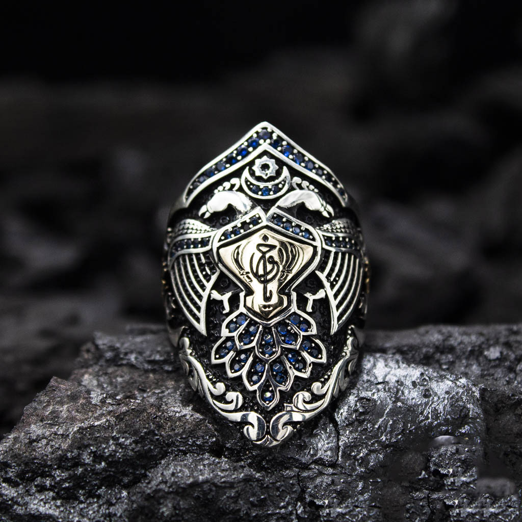 Kemankeş Gümüş Erkek Yüzük