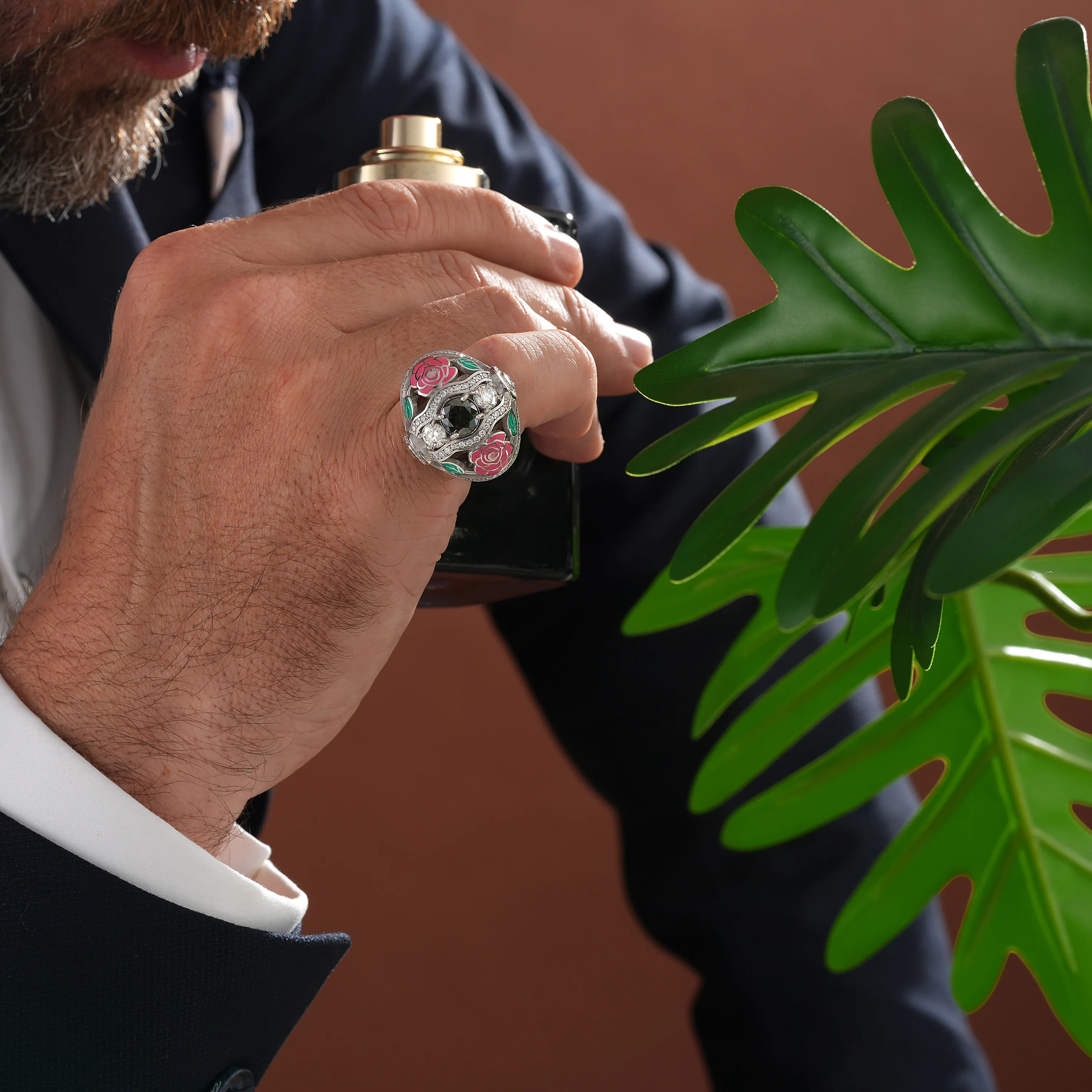 925 Ayar Gülizar Gümüş Yüzük