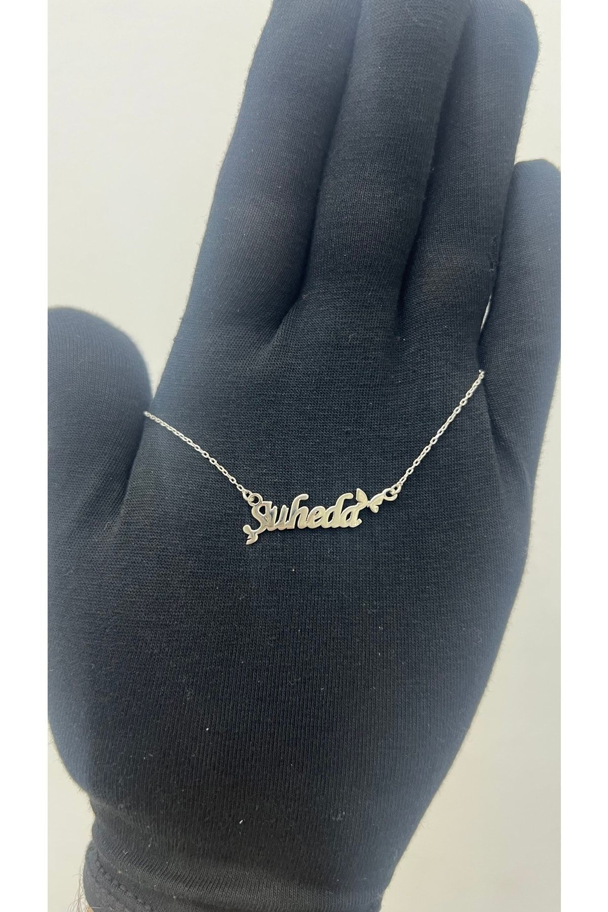 925 Ayar Gümüş Isimli Kolye 925 Ayar Gümüş