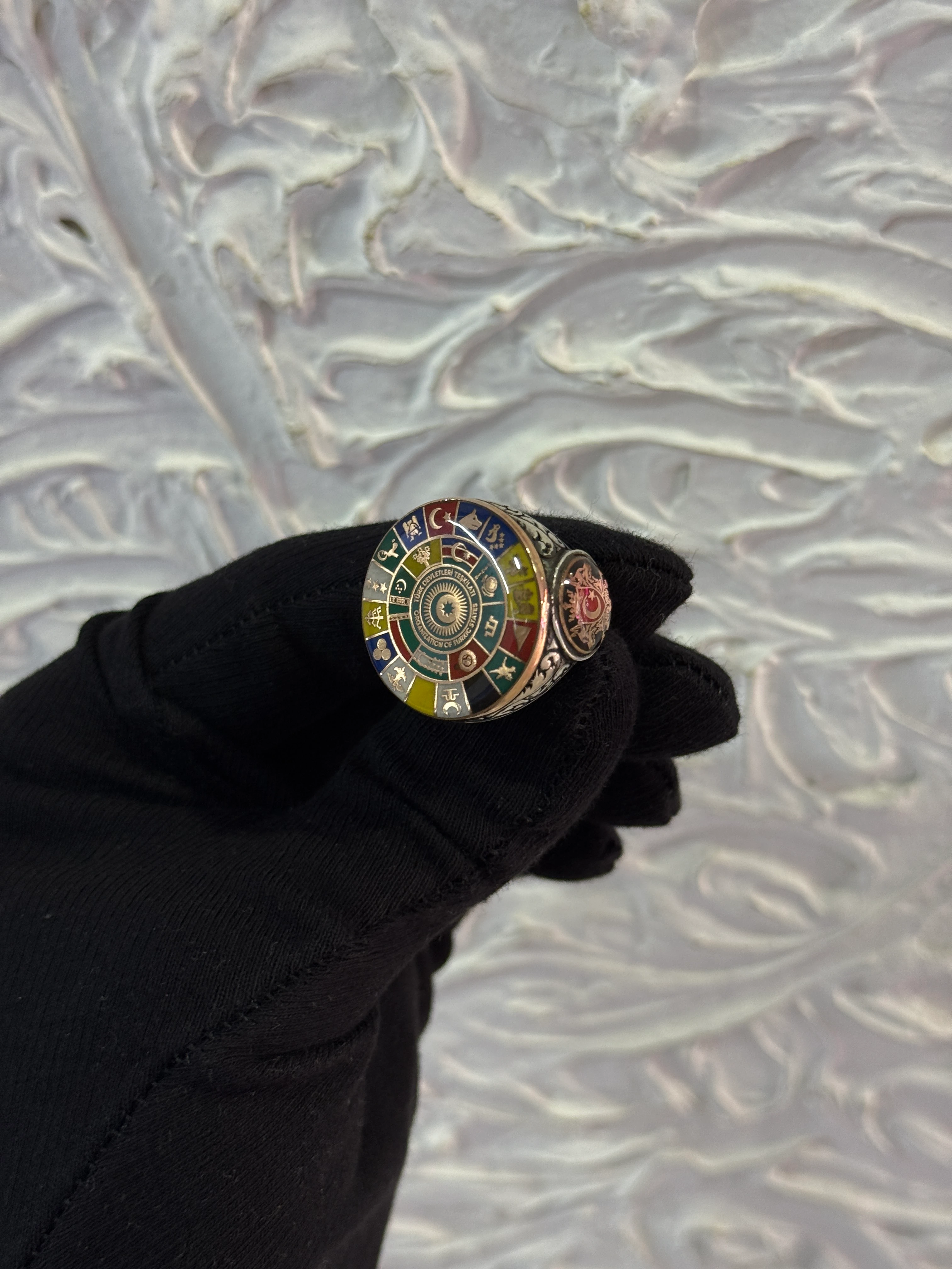 925 Ayar Türk İmparatorluğu Gümüş Yüzük