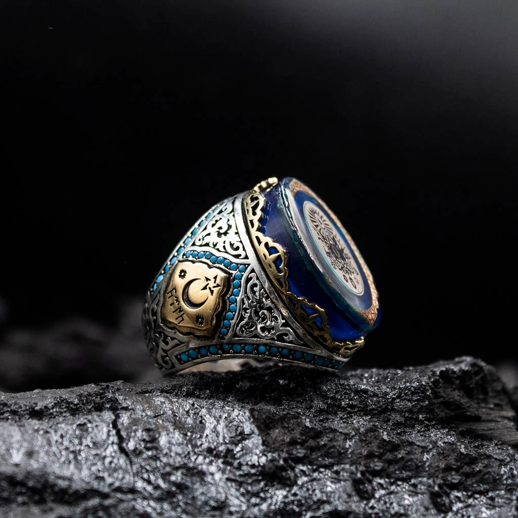 925 Ayar Berceste Gümüş Yüzük