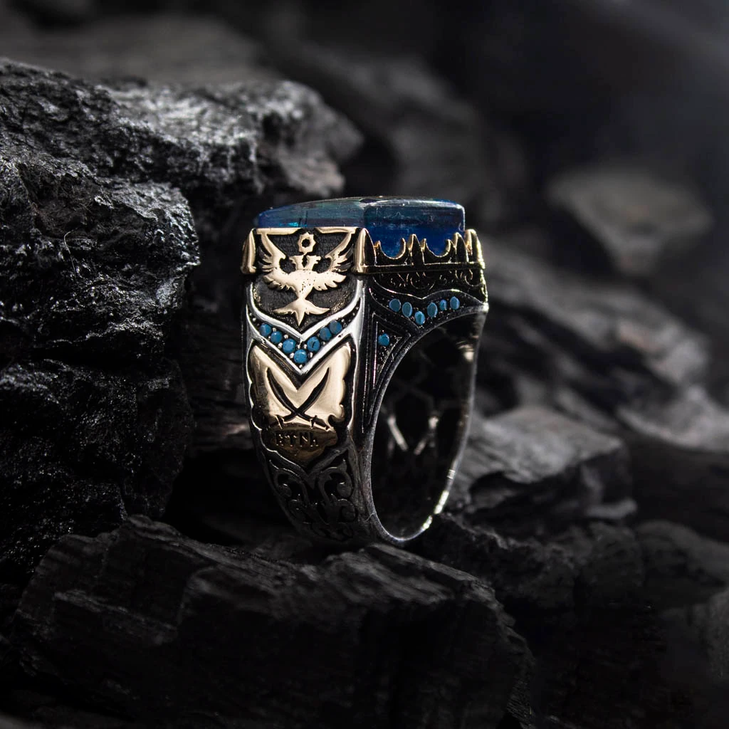 925 Ayar Miras Gümüş Erkek Yüzük