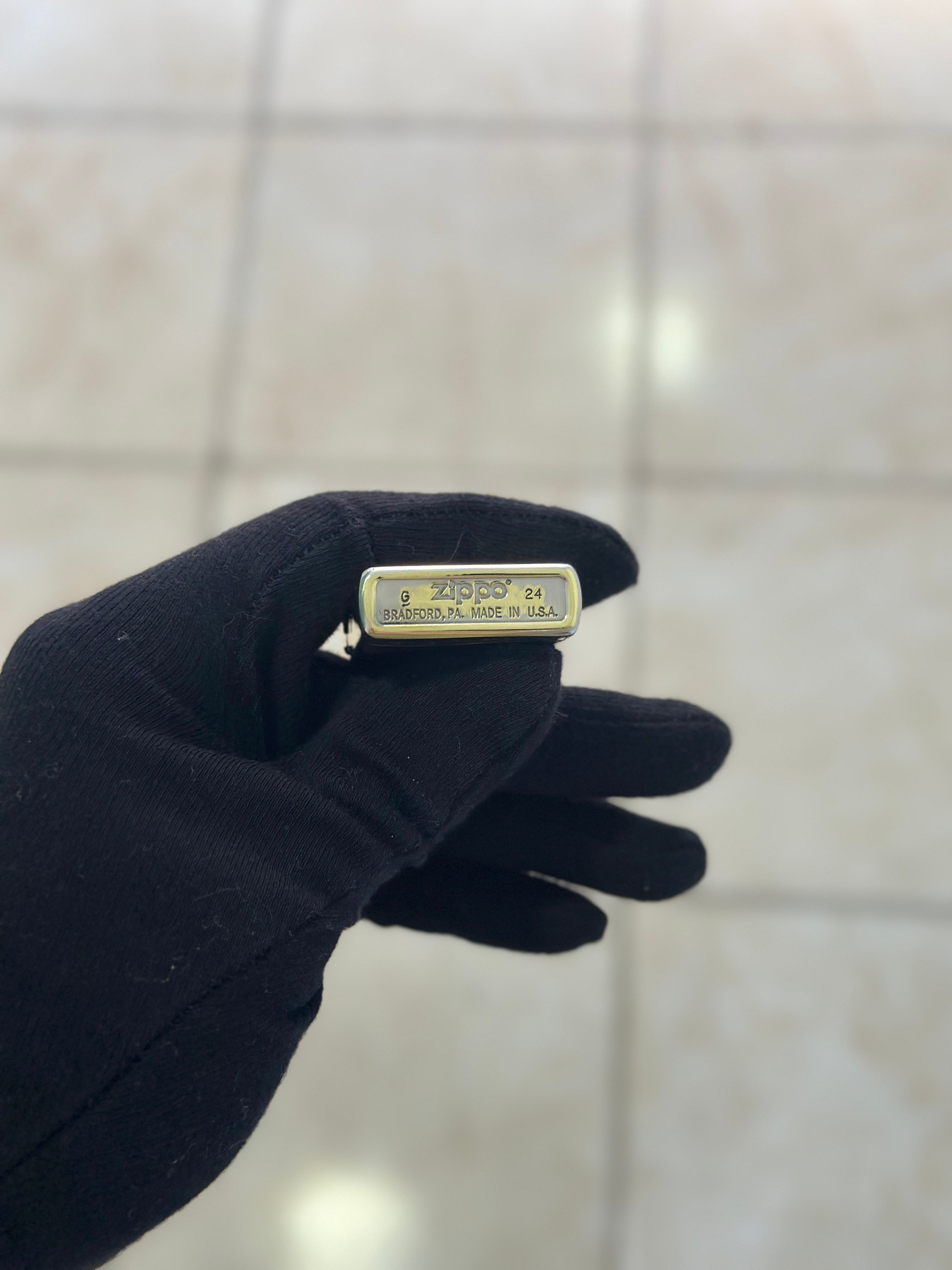Fatih Sultan Mehmed İşlemeli Zippo Çakmak