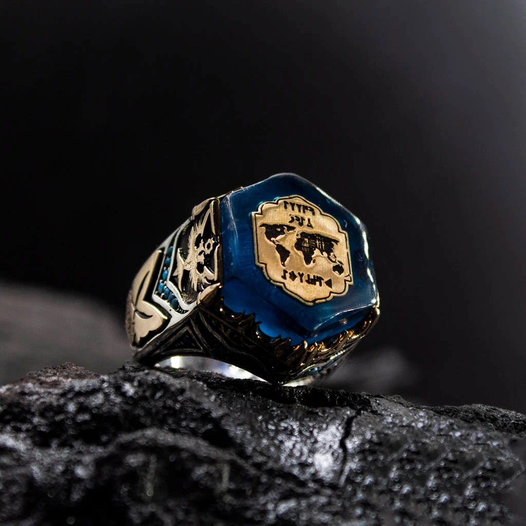 925 Ayar Miras Gümüş Erkek Yüzük