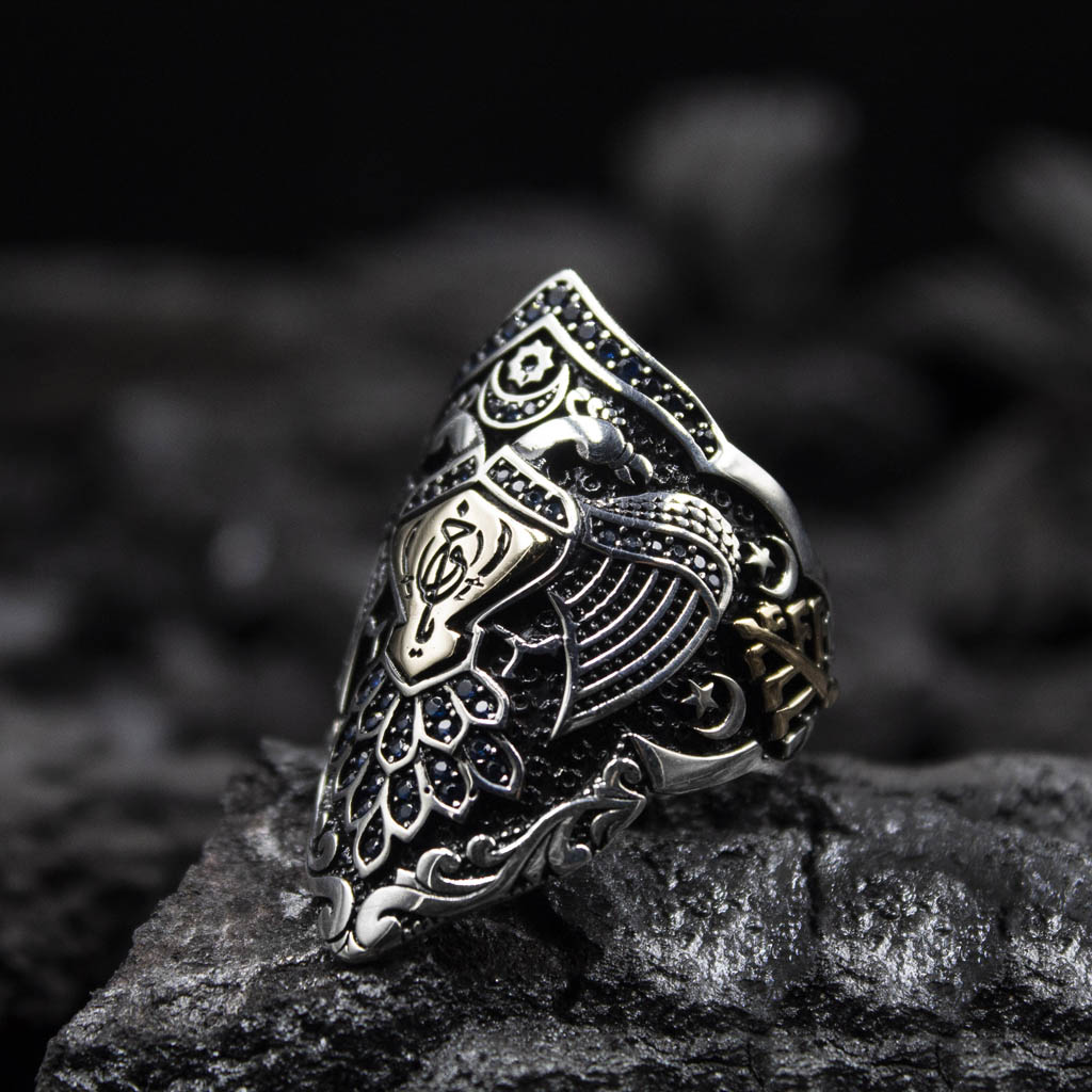 Kemankeş Gümüş Erkek Yüzük