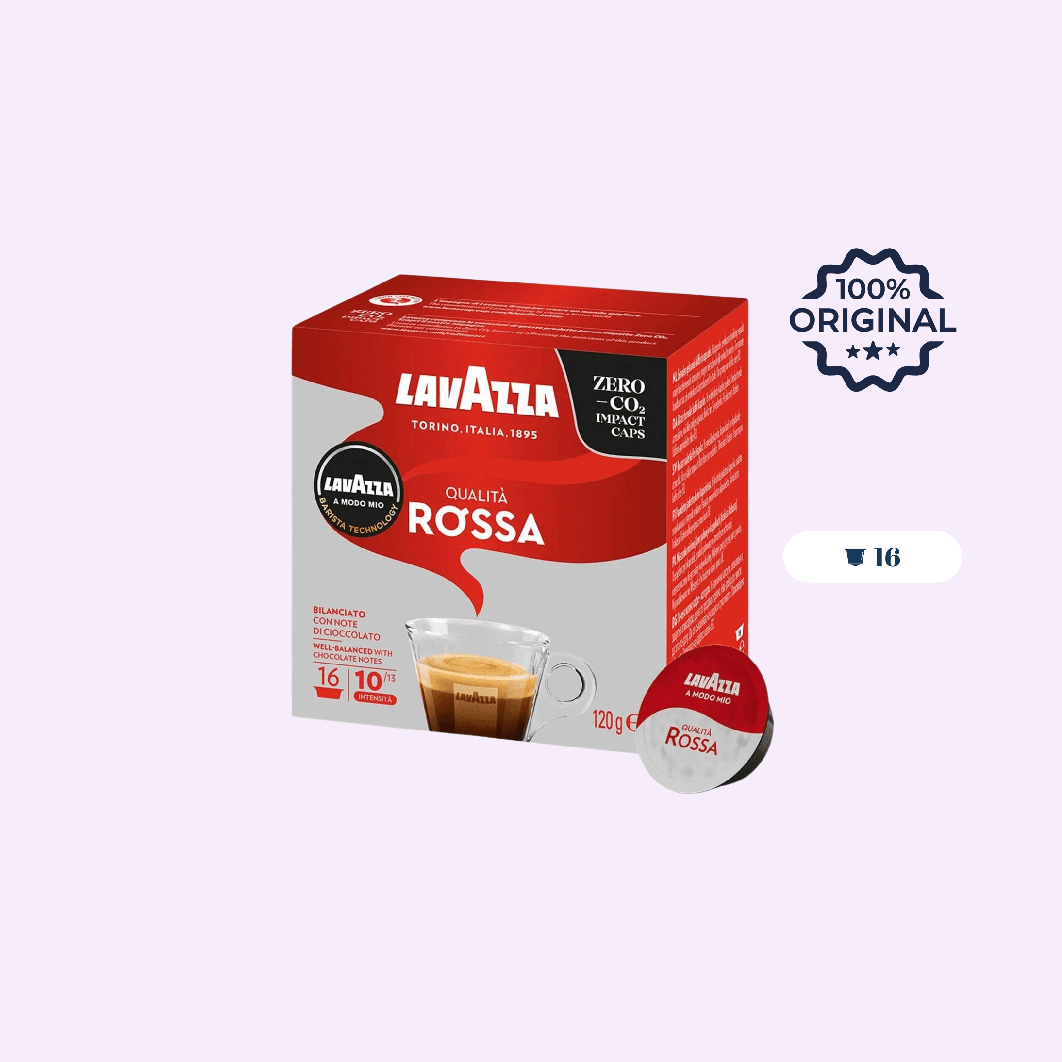 LAVAZZA A Modo Mio Qualita Rossa Kapsül Kahve 16 Adet