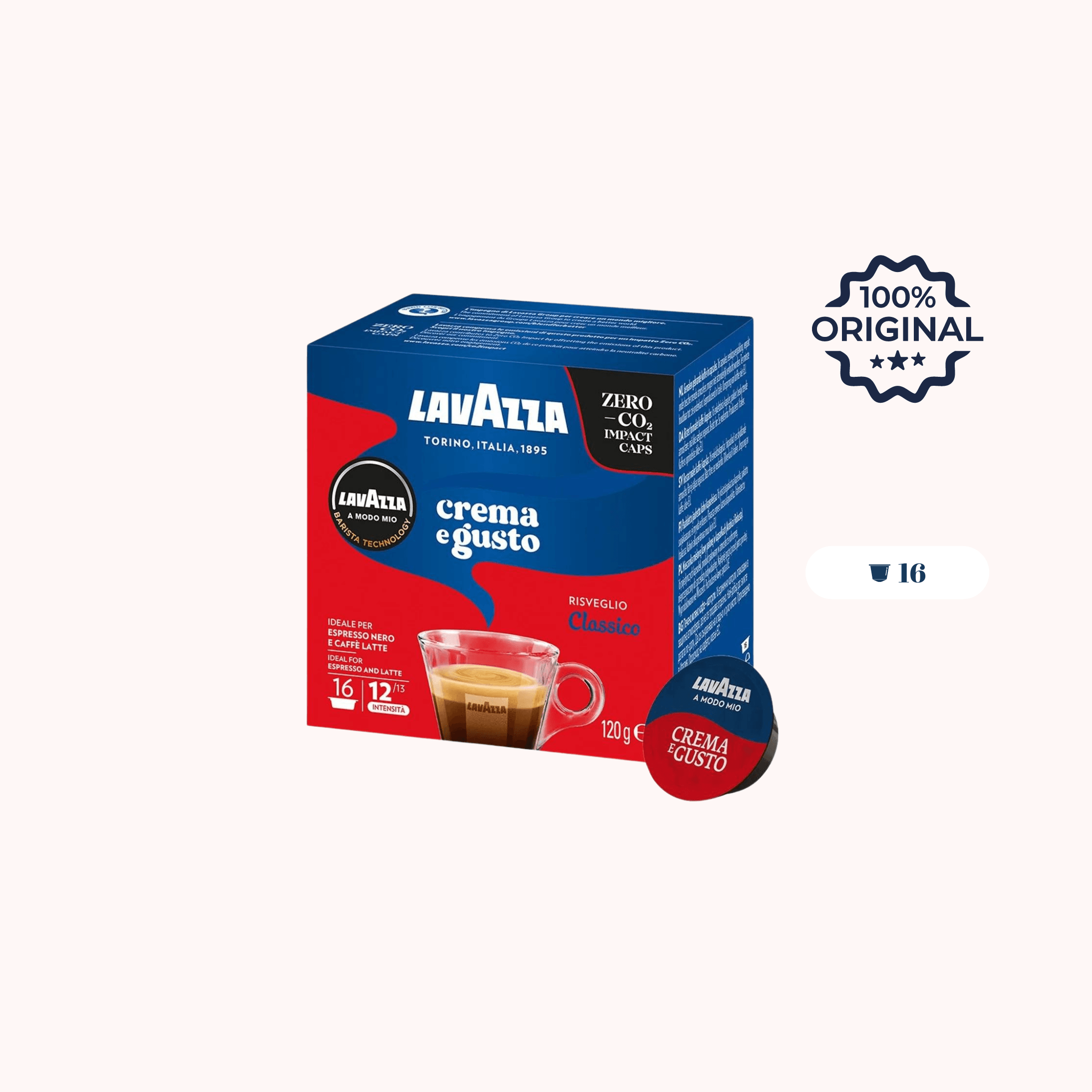 LAVAZZA A Modo Mio Crema E Gusto Kapsül Kahve 16 Adet