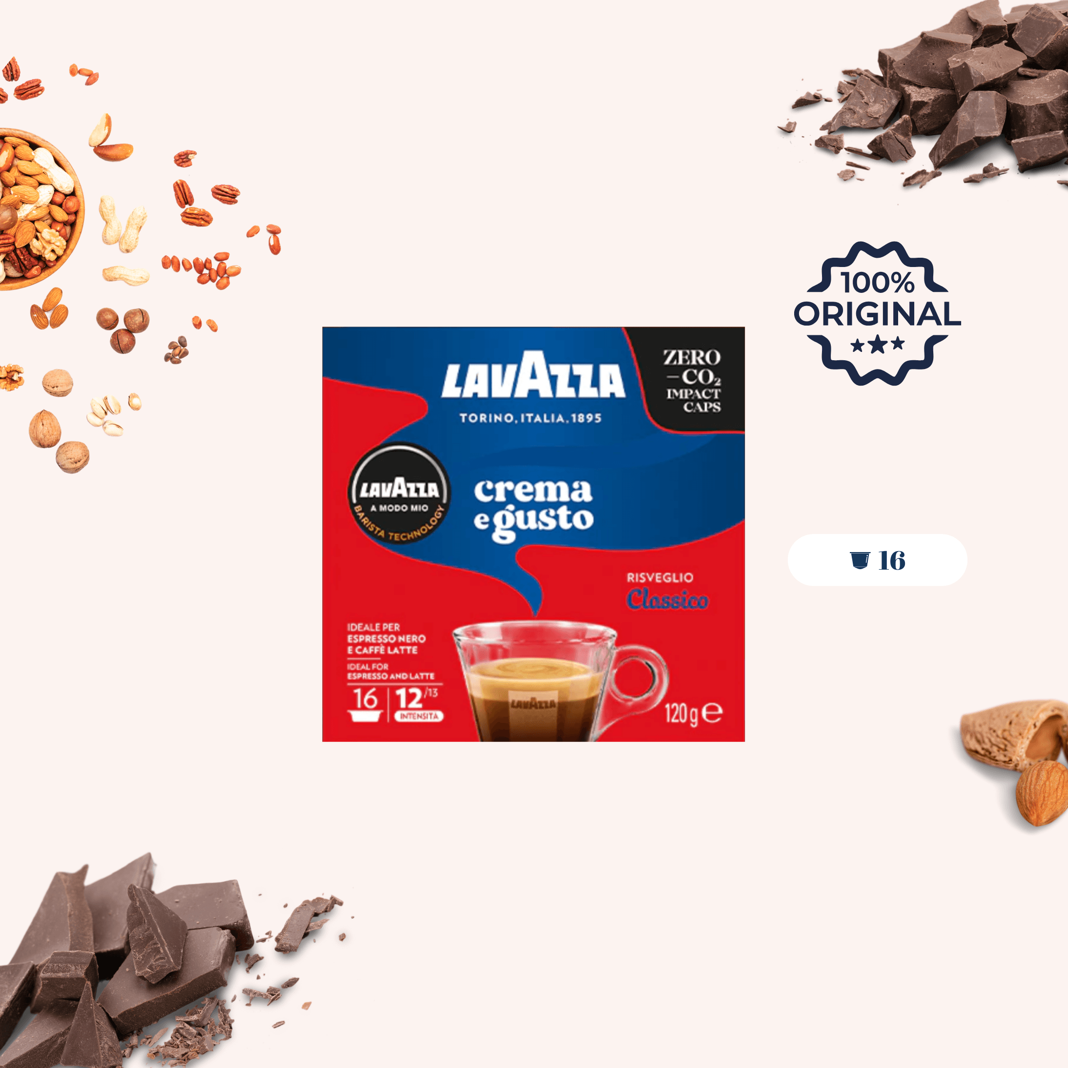 LAVAZZA Crema E Gusto Kapsül Kahve 16 Adet