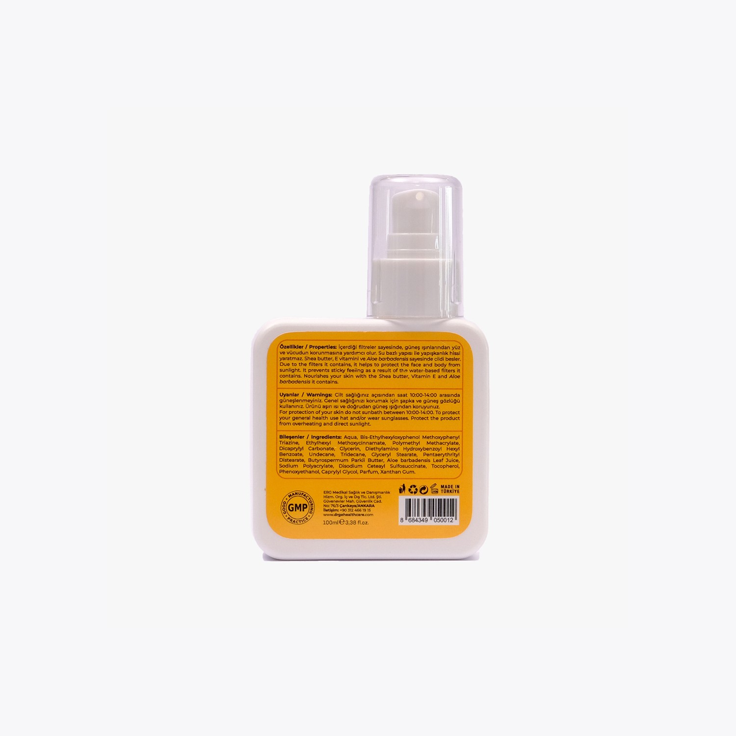 Dr.GE Yüksek Koruyuculu Güneş Kremi SPF 50+