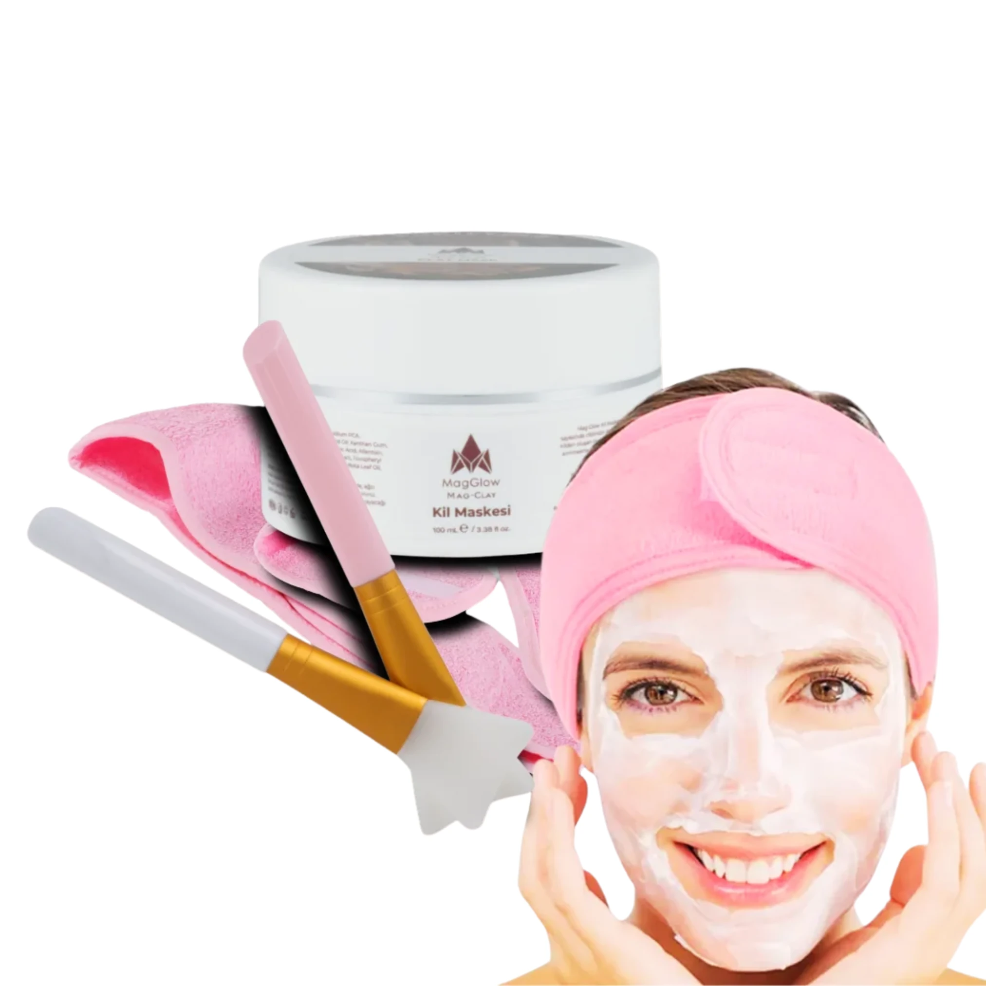 MagGlow Kil Maskesi Üçlü Set